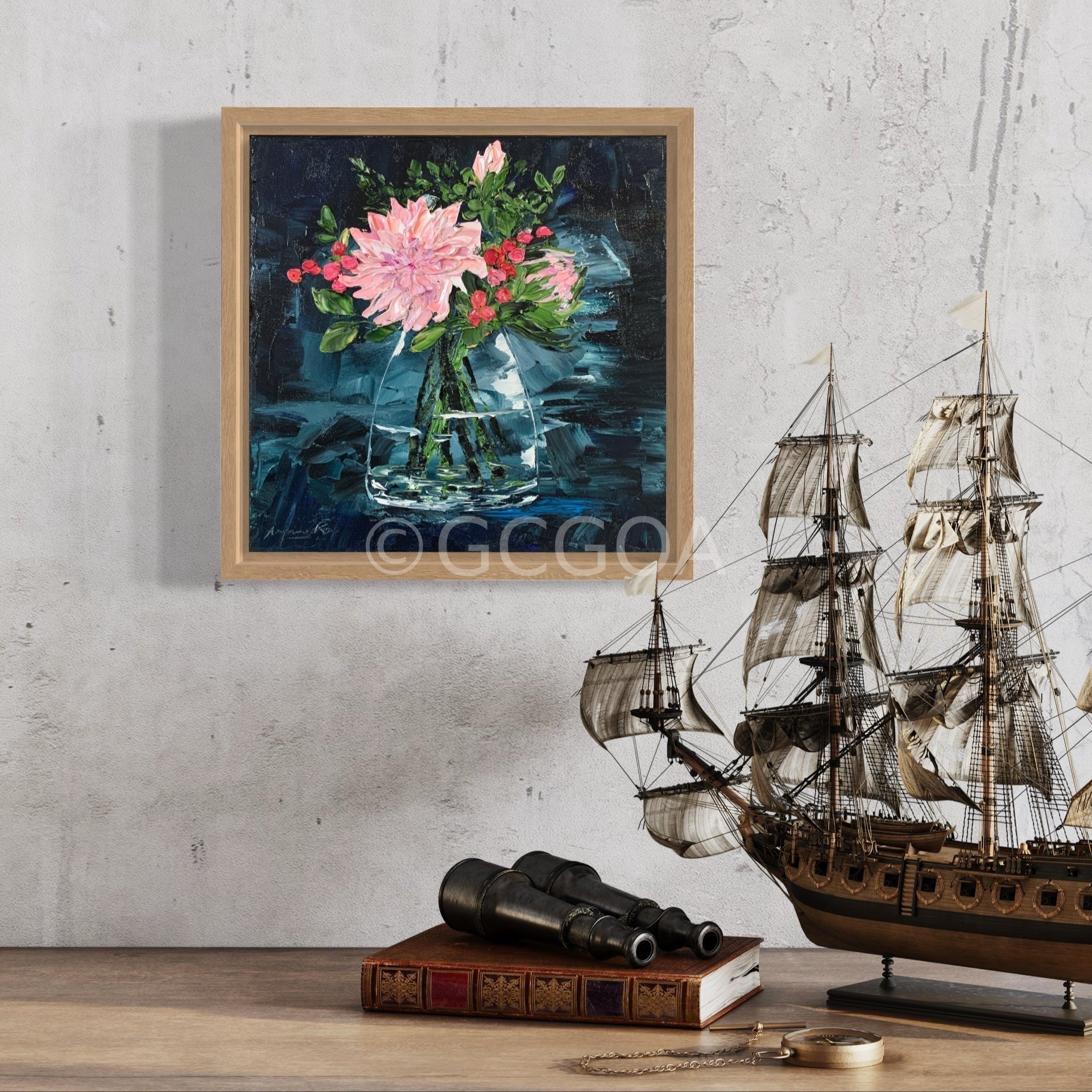 Evening flowers - Original Art - Gold Coast Gallery Of ArtAnjana Rai