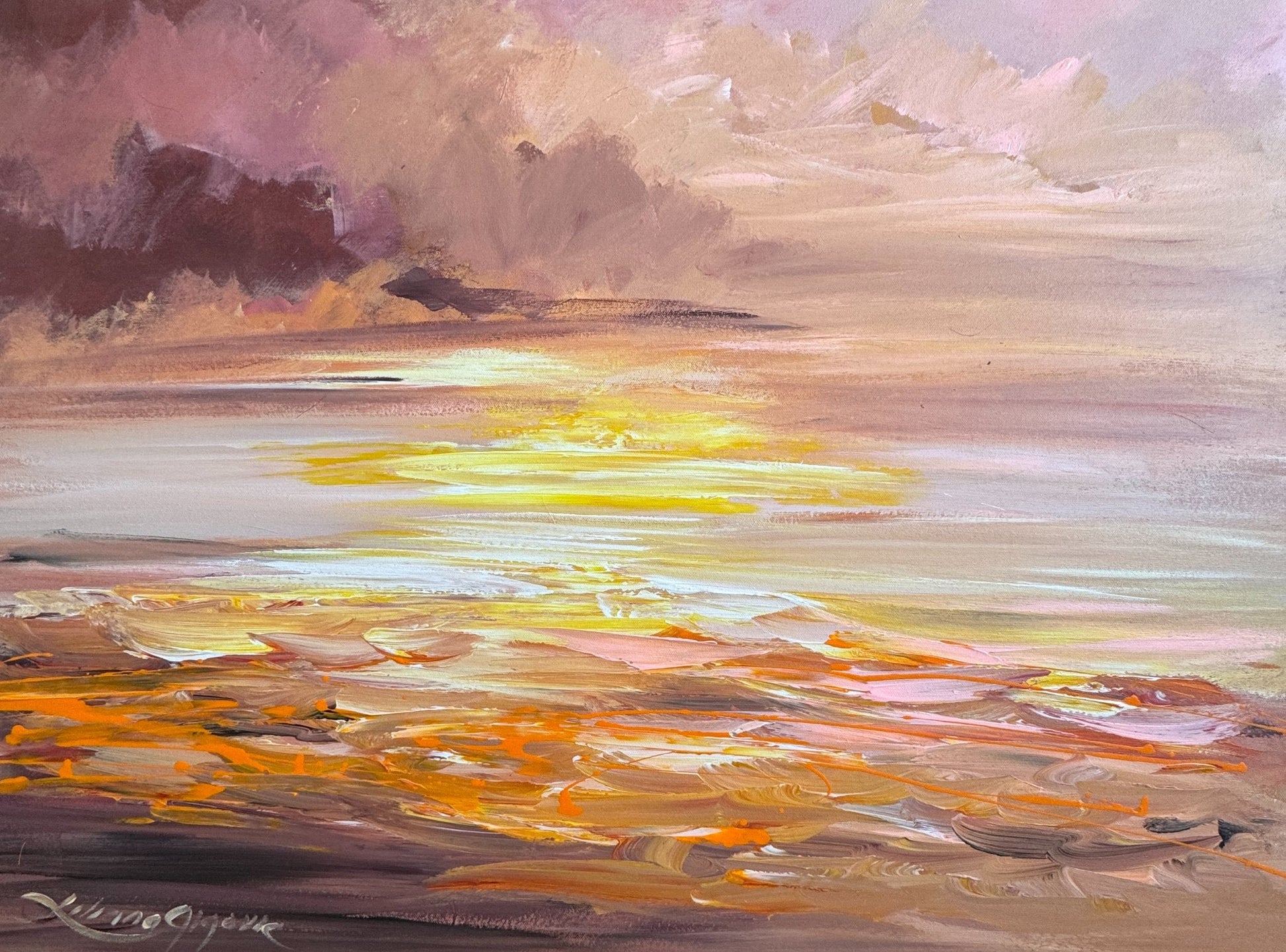 Evening glow - Gold Coast Gallery Of ArtLiliana Gigovic
