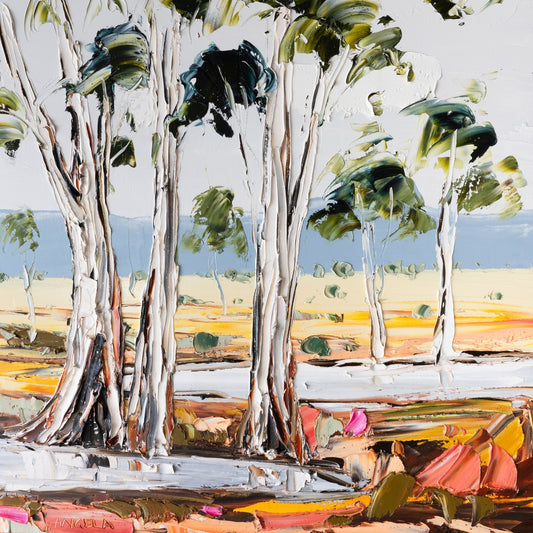 Ever Gentle Evergreen - Fine Art Print - Gold Coast Gallery Of ArtAngela Hawkey
