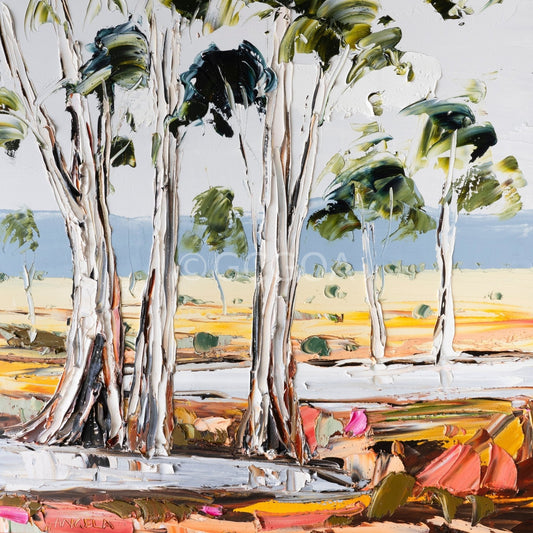 Ever Gentle Evergreen - Fine Art Print - Gold Coast Gallery Of ArtAngela Hawkey