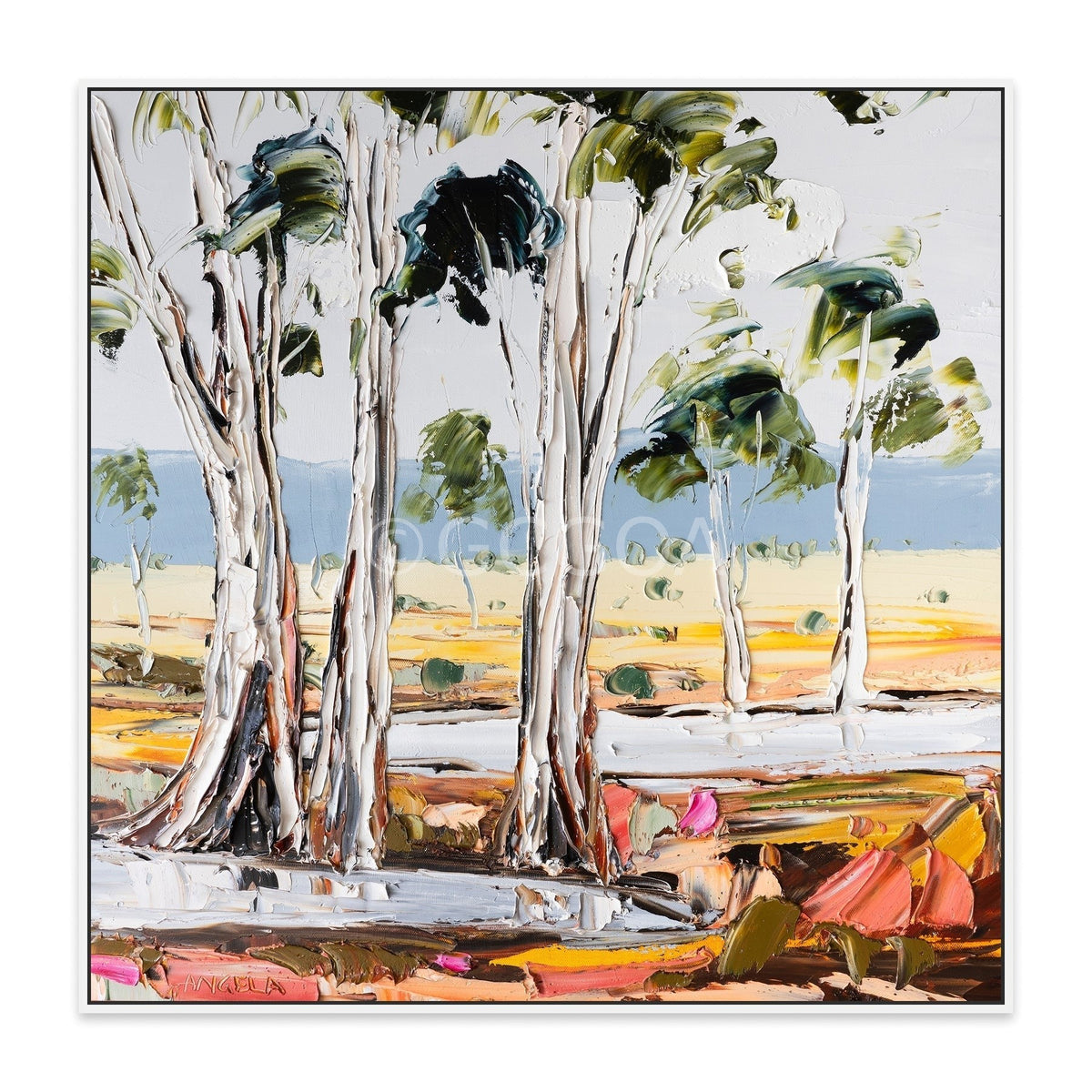 Ever Gentle Evergreen - Fine Art Print - Gold Coast Gallery Of ArtAngela Hawkey
