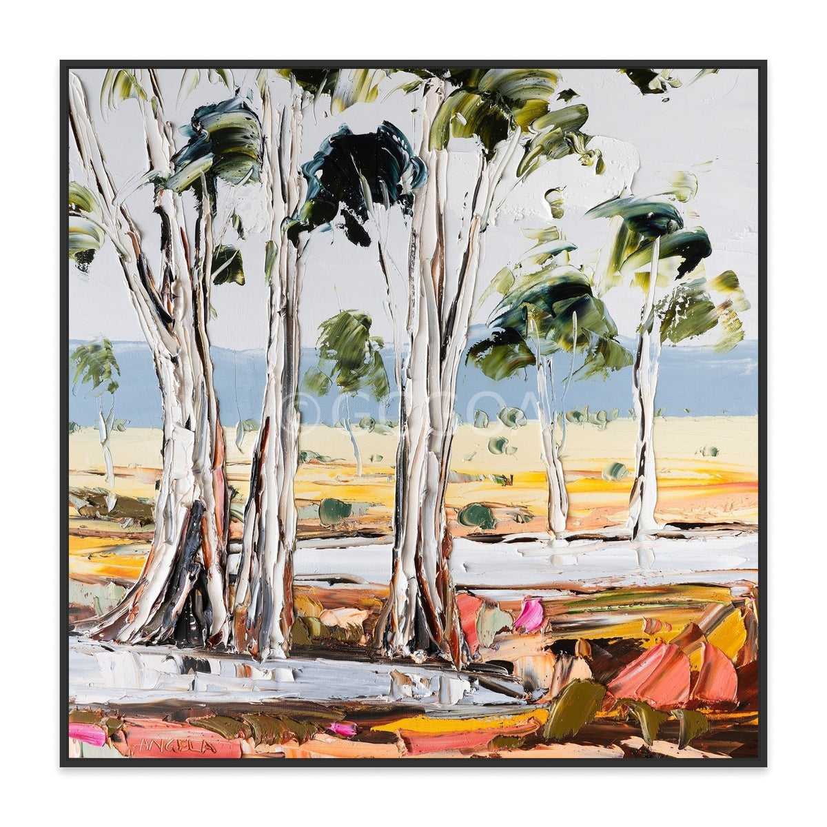 Ever Gentle Evergreen - Fine Art Print - Gold Coast Gallery Of ArtAngela Hawkey