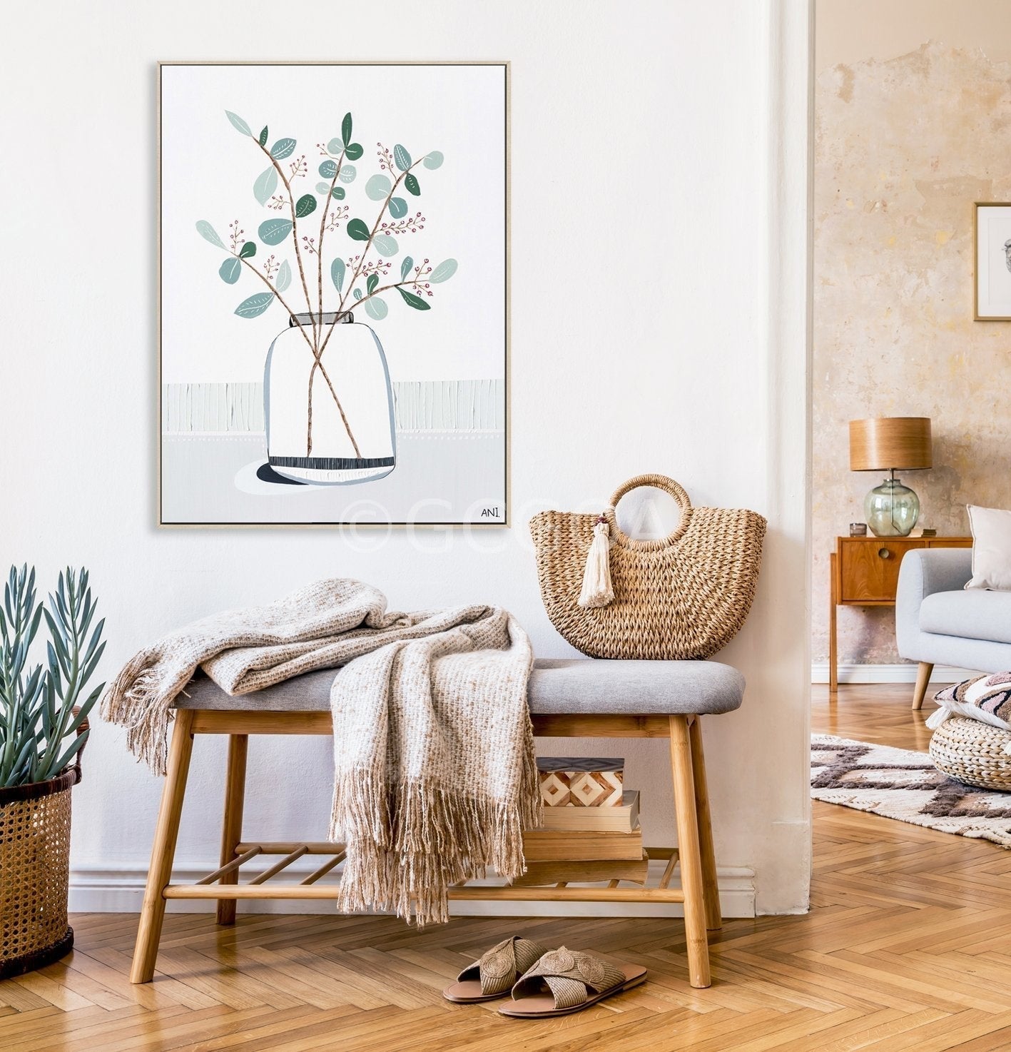 Eye of Eucalyptus - Original Art - Gold Coast Gallery Of ArtAni Ipradjian
