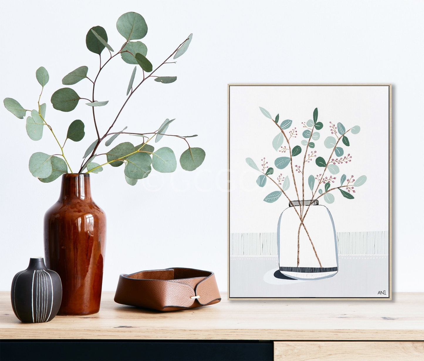 Eye of Eucalyptus - Original Art - Gold Coast Gallery Of ArtAni Ipradjian