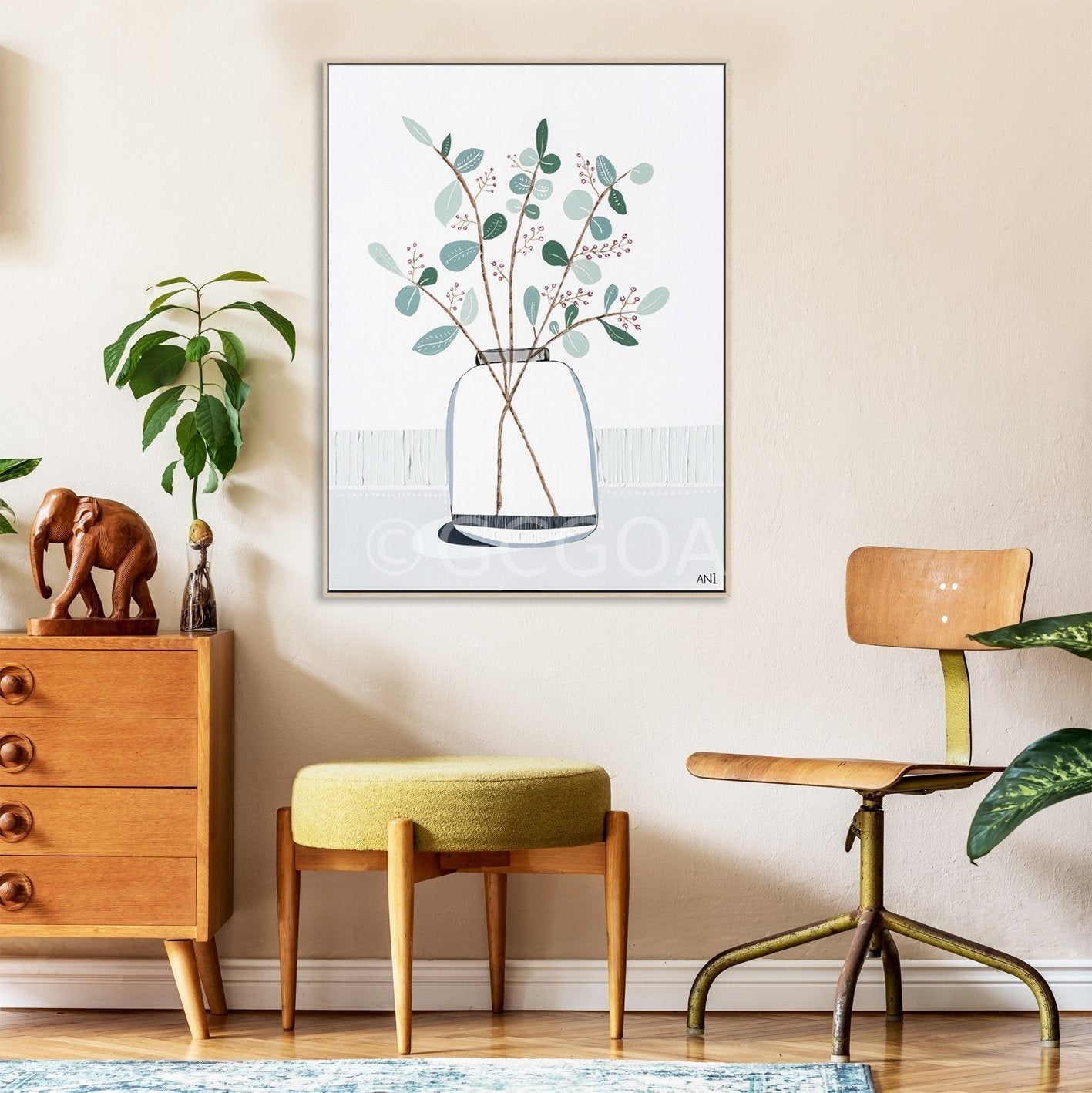 Eye of Eucalyptus - Original Art - Gold Coast Gallery Of ArtAni Ipradjian