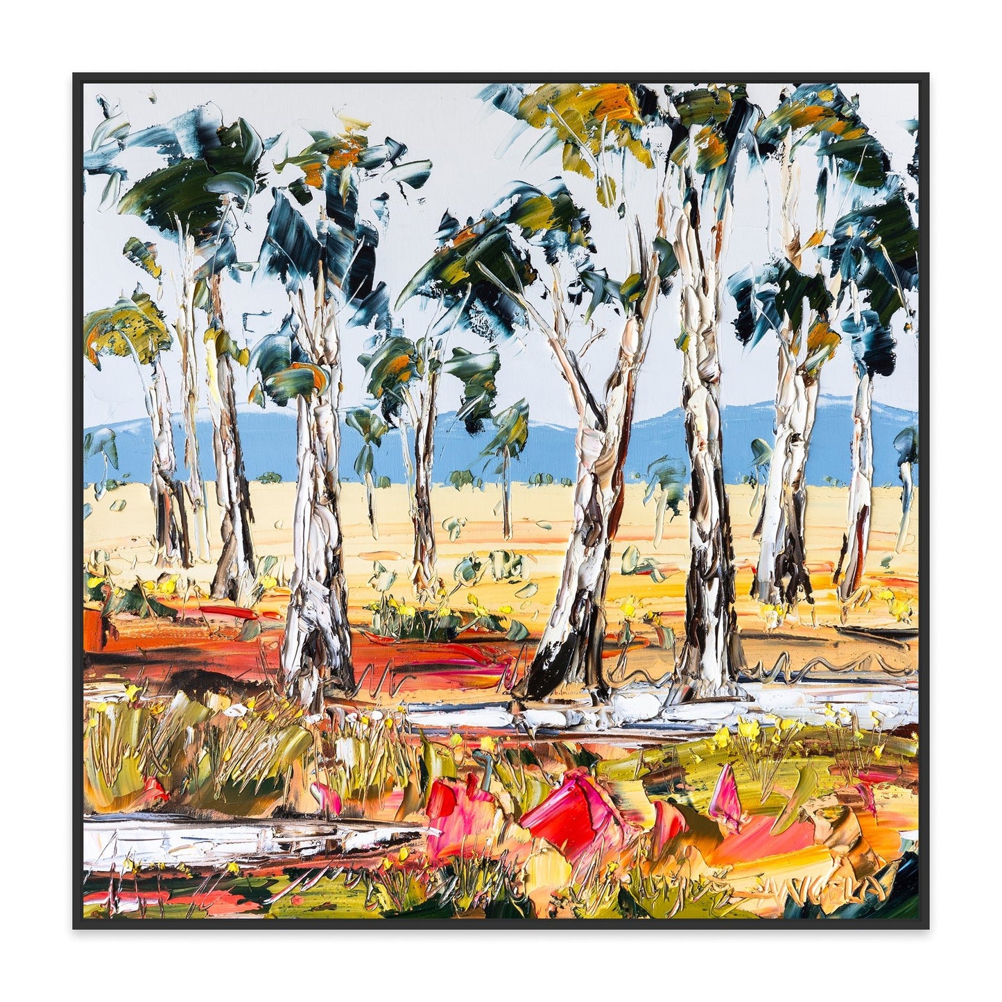 Family Land - Fine Art Print - Gold Coast Gallery Of ArtAngela Hawkey