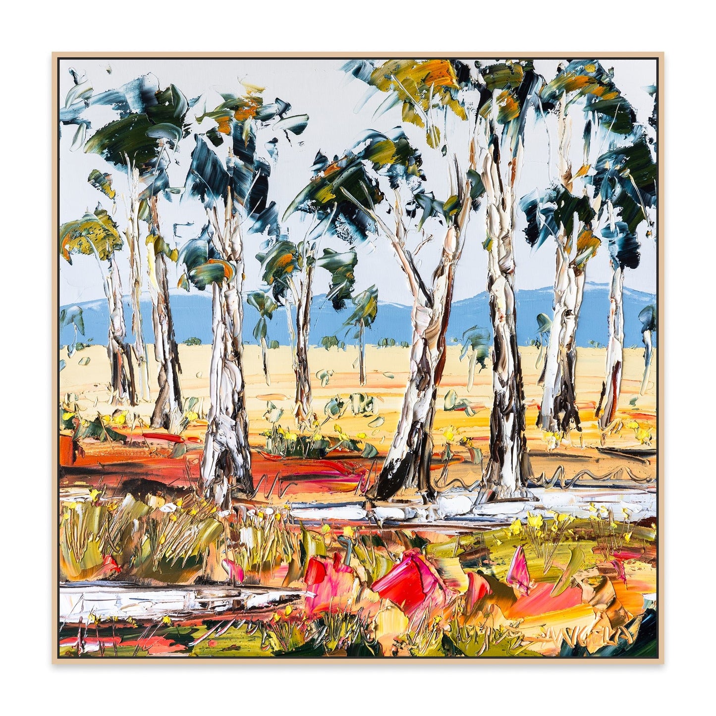 Family Land - Fine Art Print - Gold Coast Gallery Of ArtAngela Hawkey
