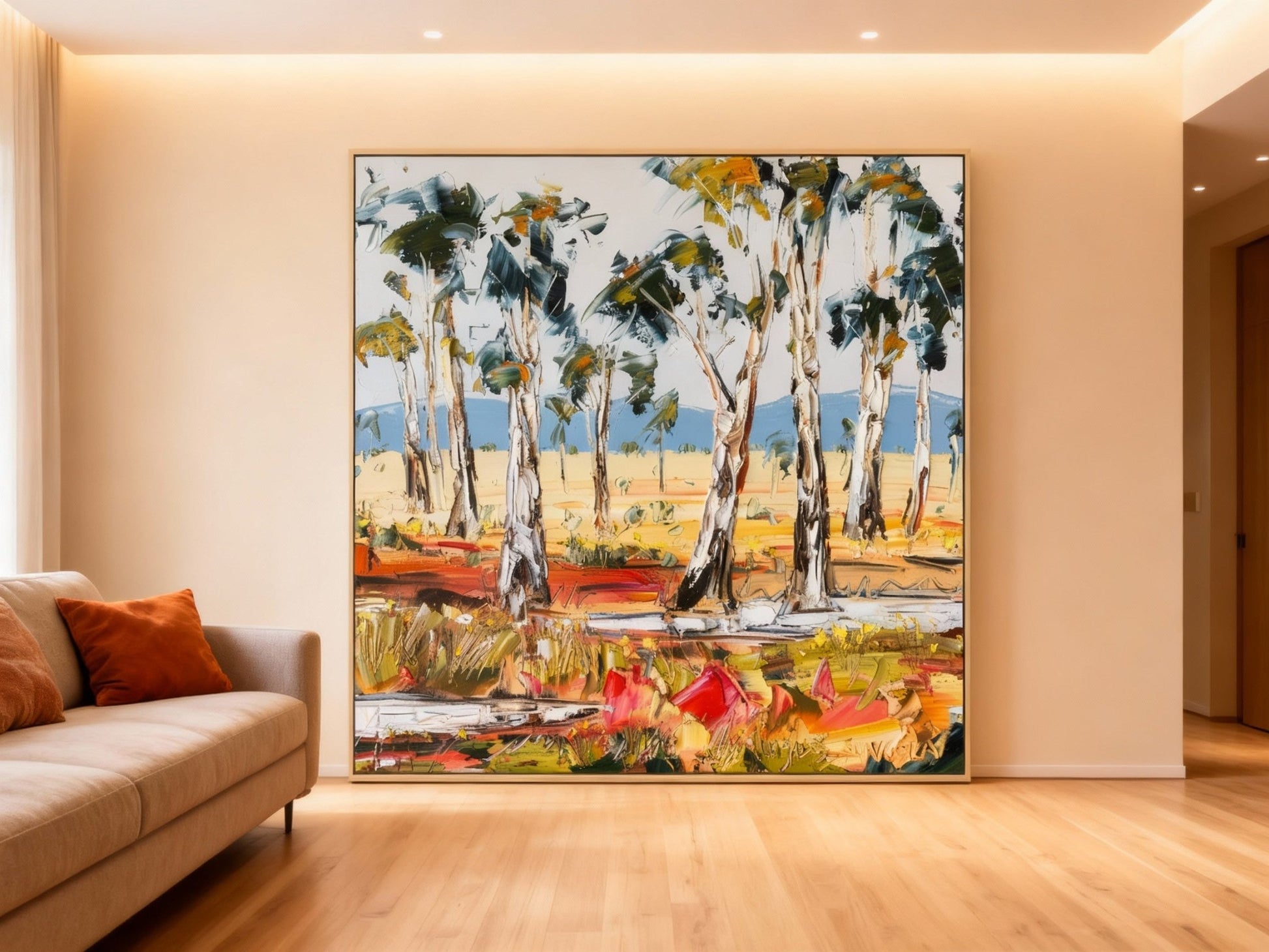 Family Land - Fine Art Print - Gold Coast Gallery Of ArtAngela Hawkey