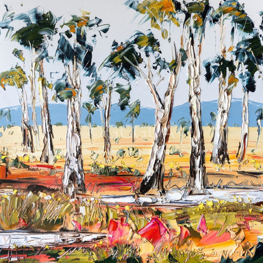 Family Land - Original Art - Gold Coast Gallery Of ArtAngela Hawkey