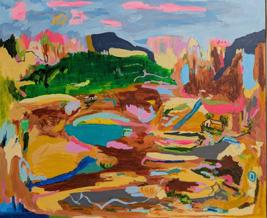Family Weekend - Original Art - Gold Coast Gallery Of ArtAlpana Rai