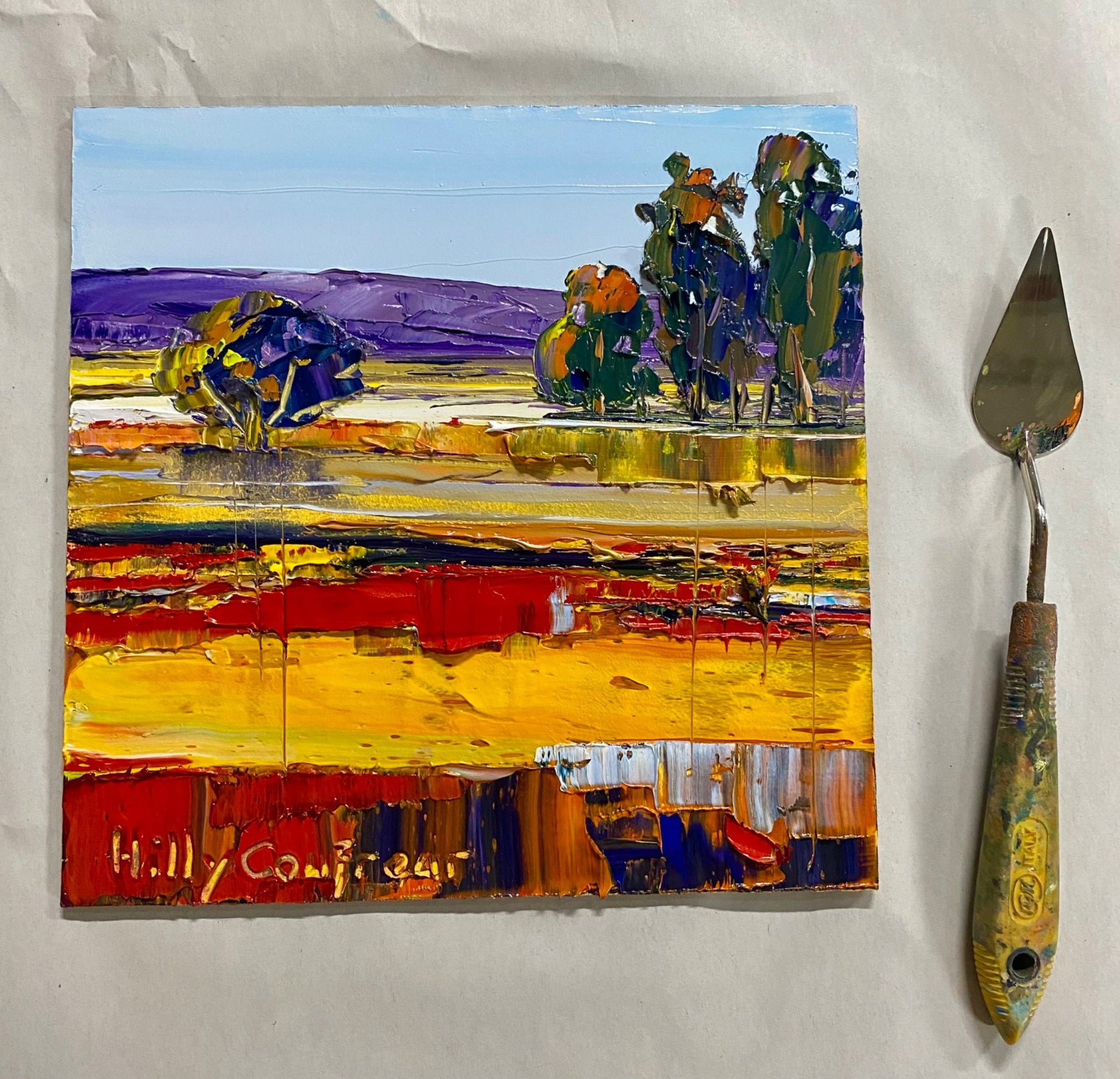 Farm Landscape 11 - Gold Coast Gallery Of ArtHilly Coufreur