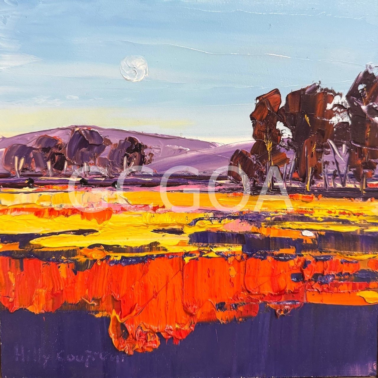 Farm Landscape 12 - Gold Coast Gallery Of ArtHilly Coufreur