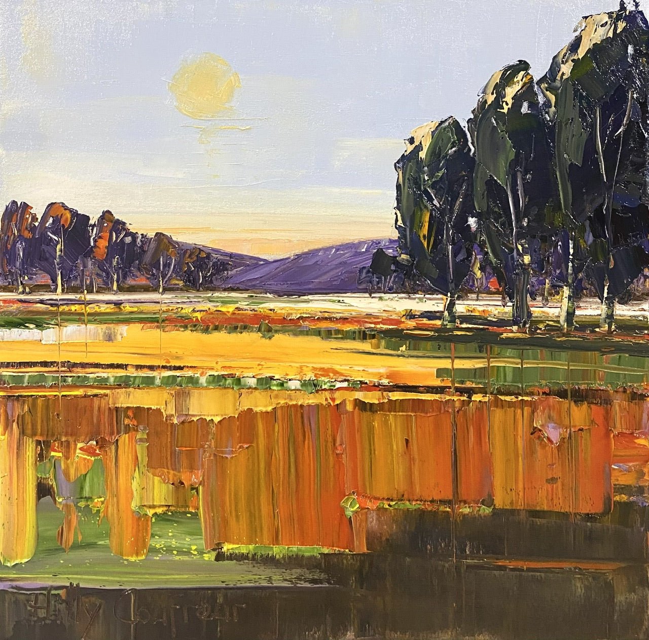 Farm Landscape 14 - Gold Coast Gallery Of ArtHilly Coufreur