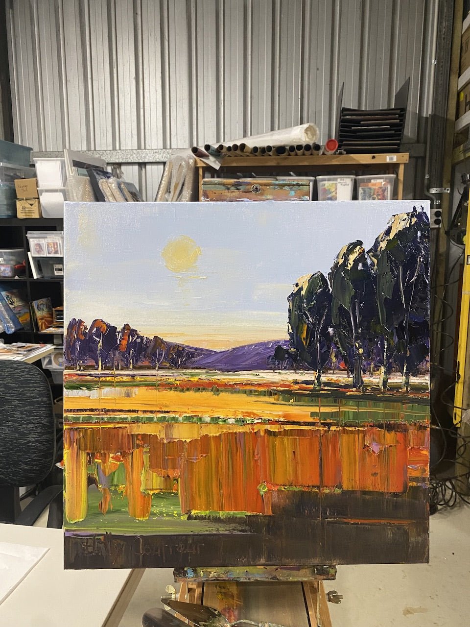 Farm Landscape 14 - Gold Coast Gallery Of ArtHilly Coufreur