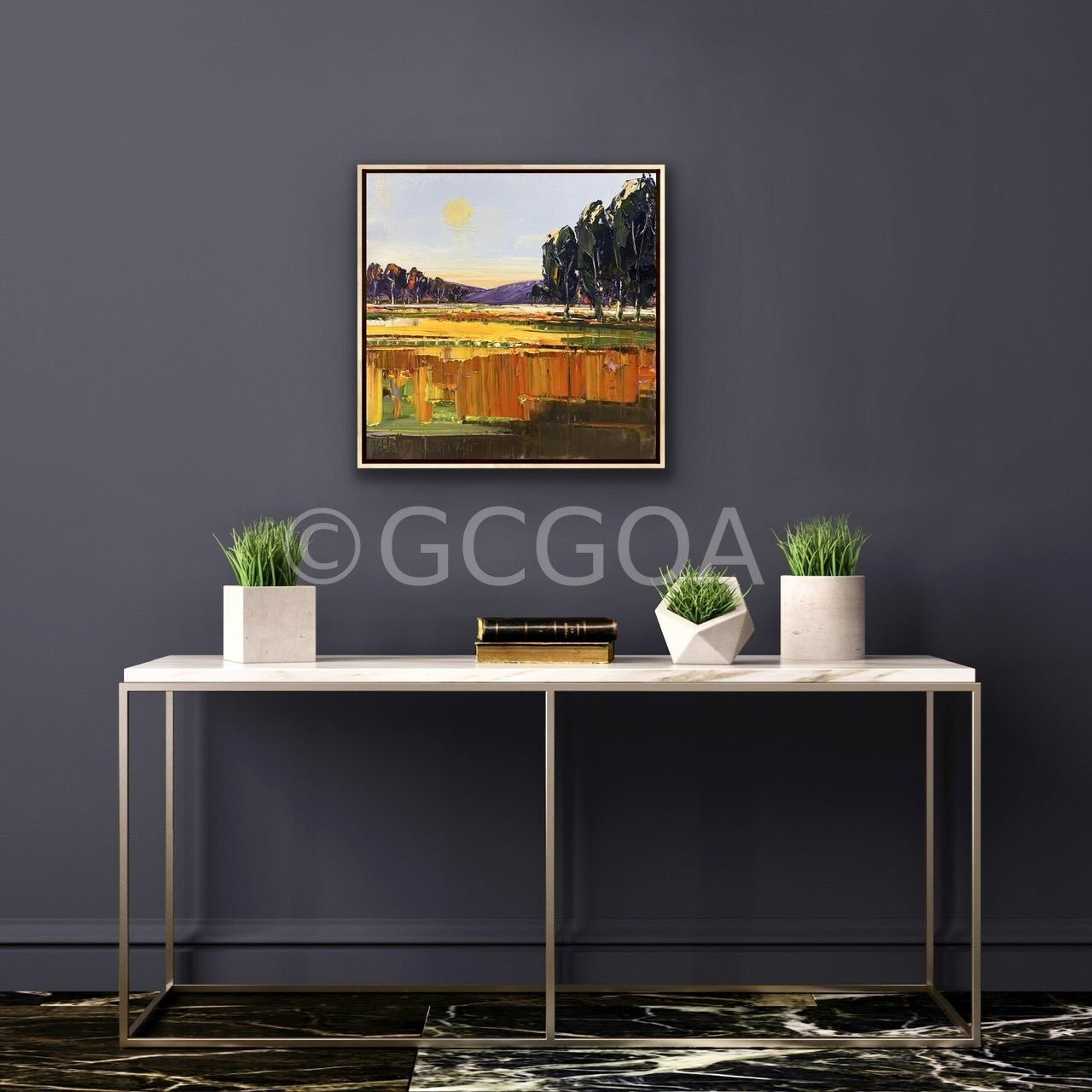 Farm Landscape 14 - Gold Coast Gallery Of ArtHilly Coufreur