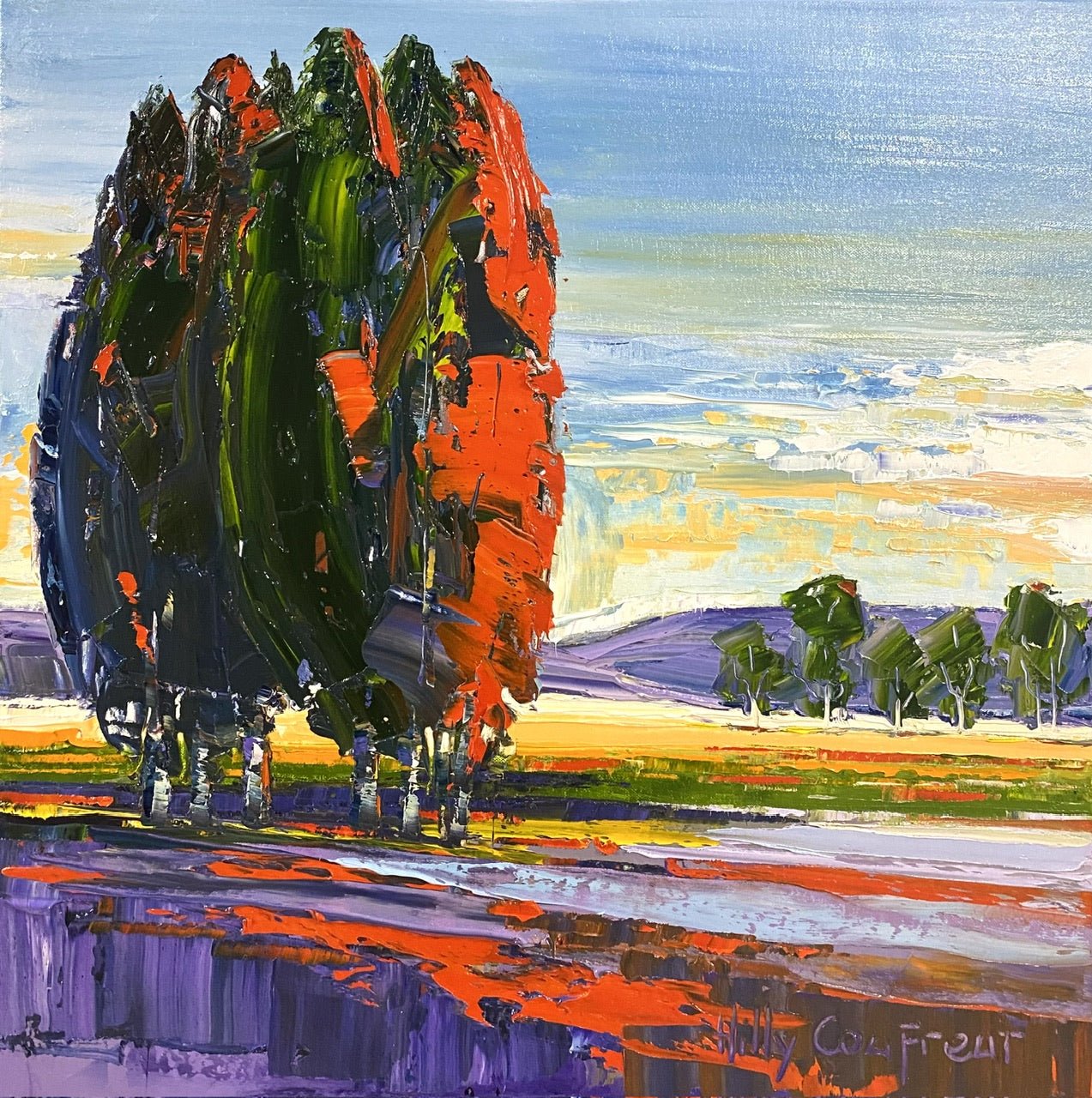 Farm Landscape 15 - Gold Coast Gallery Of ArtHilly Coufreur