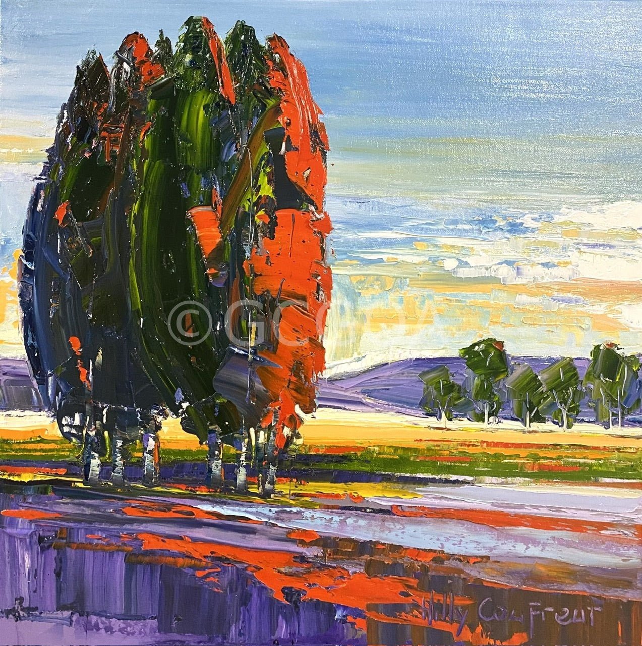Farm Landscape 15 - Gold Coast Gallery Of ArtHilly Coufreur