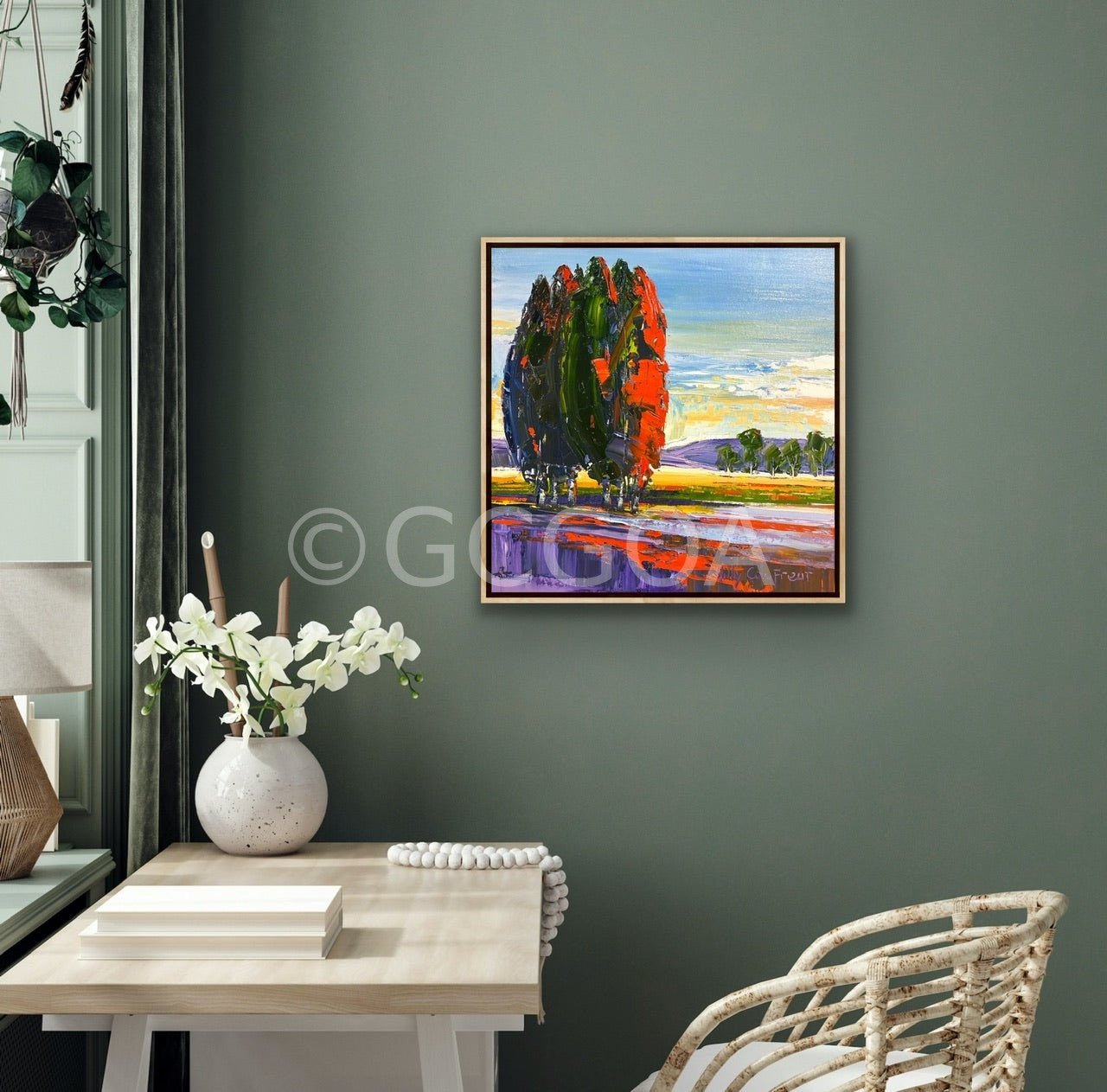 Farm Landscape 15 - Gold Coast Gallery Of ArtHilly Coufreur