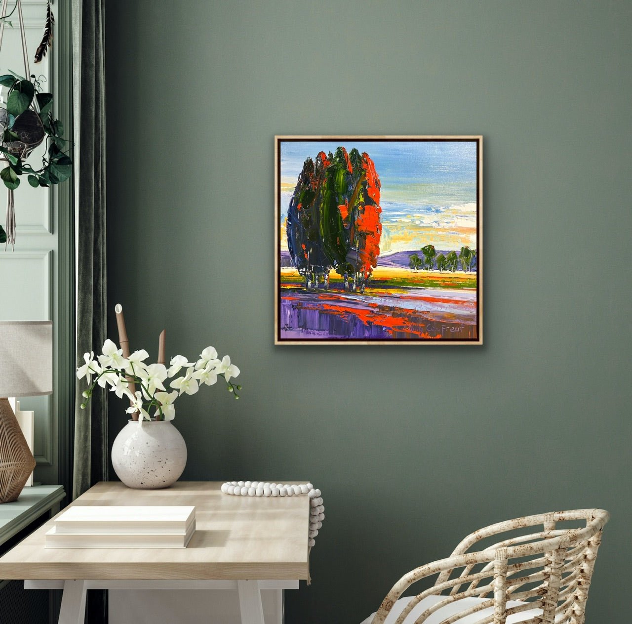 Farm Landscape 15 - Gold Coast Gallery Of ArtHilly Coufreur