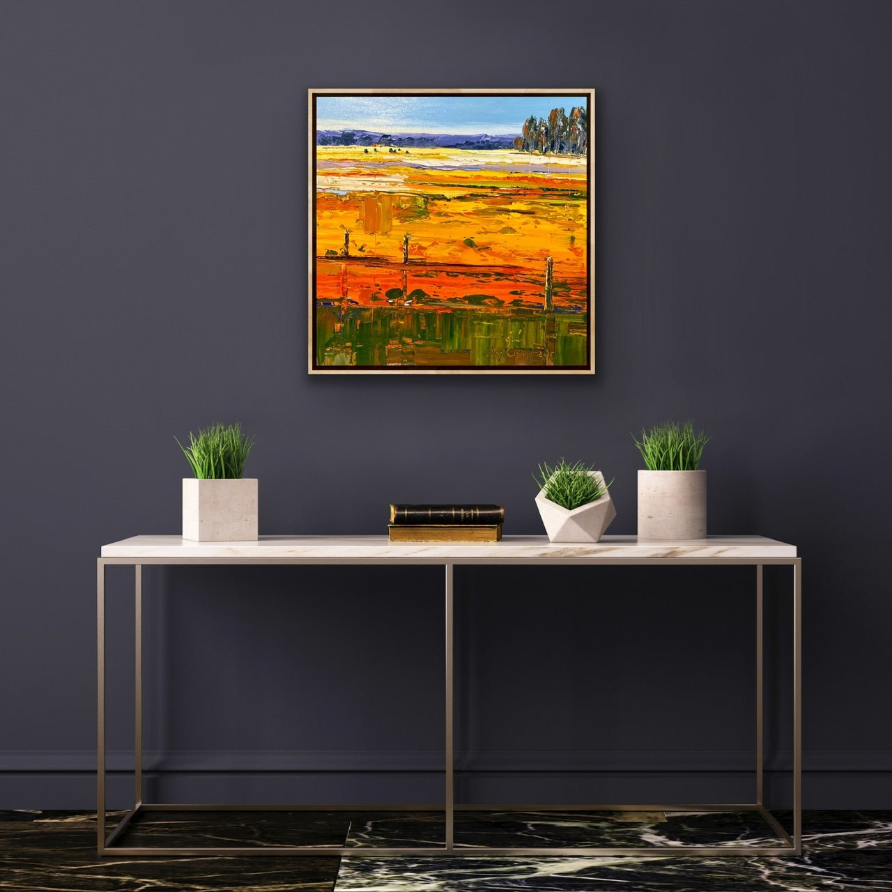 Farm Landscape 16 - Gold Coast Gallery Of ArtHilly Coufreur