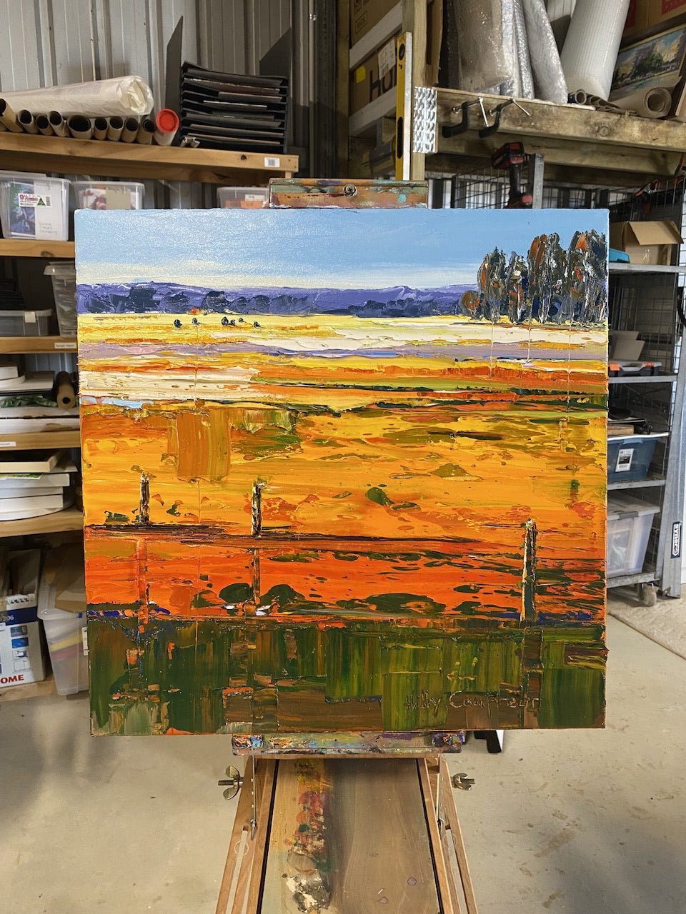 Farm Landscape 16 - Gold Coast Gallery Of ArtHilly Coufreur