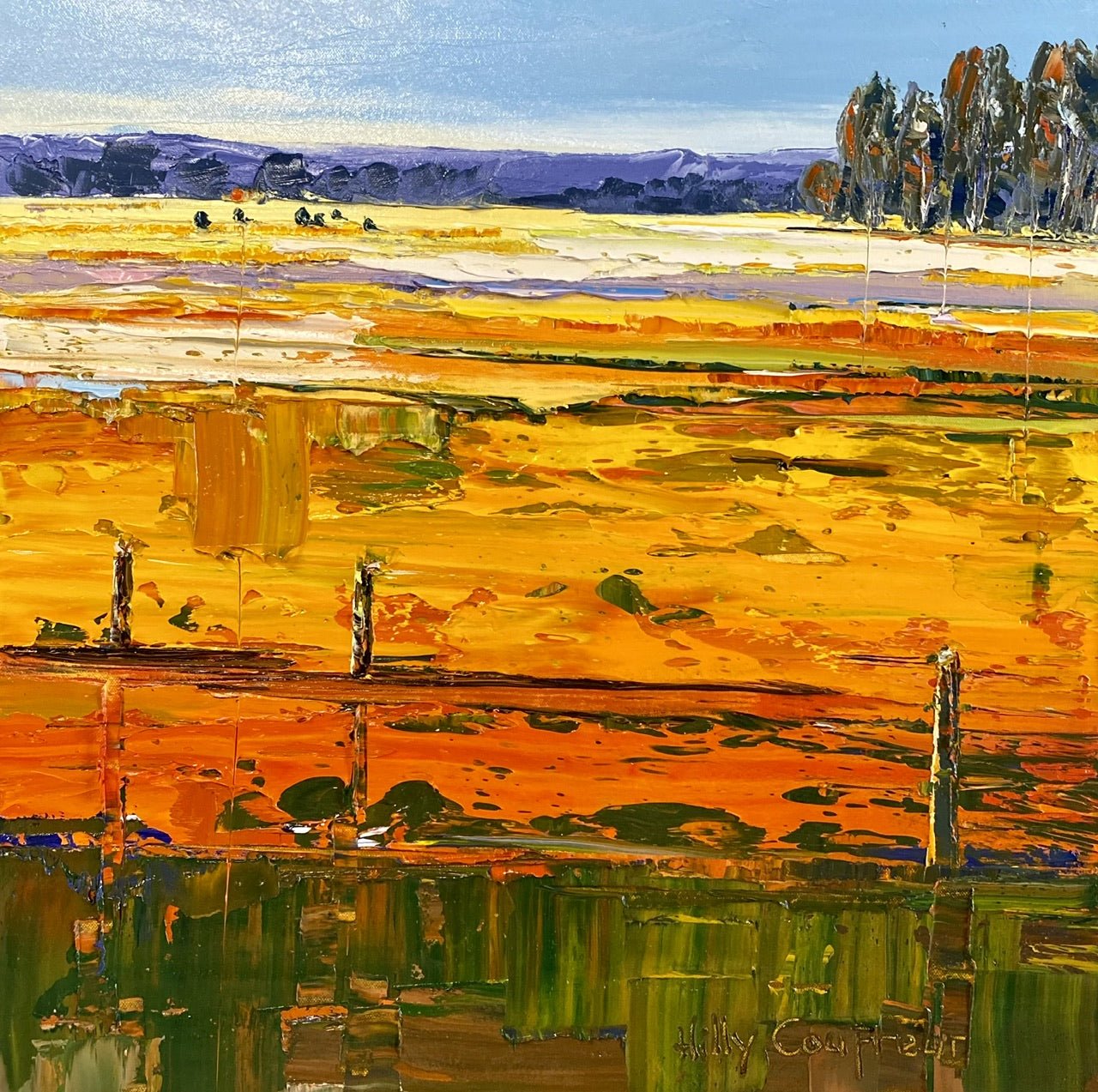 Farm Landscape 16 - Gold Coast Gallery Of ArtHilly Coufreur
