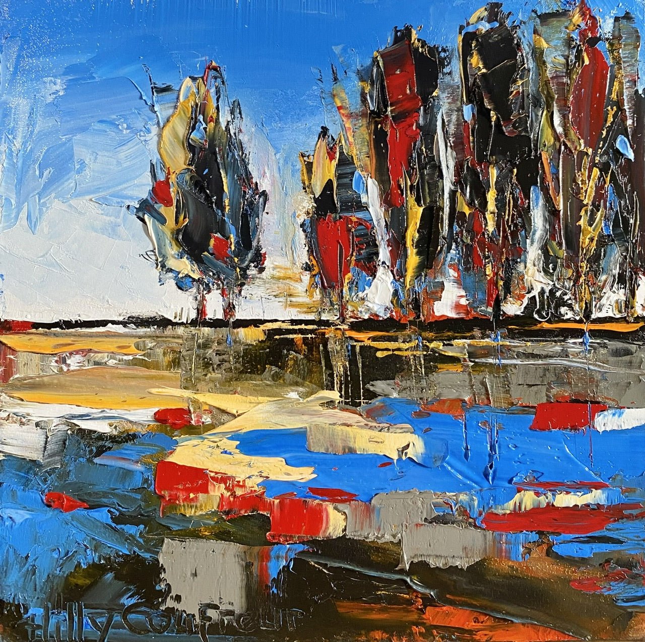 Farm Landscape 18 - Gold Coast Gallery Of ArtHilly Coufreur