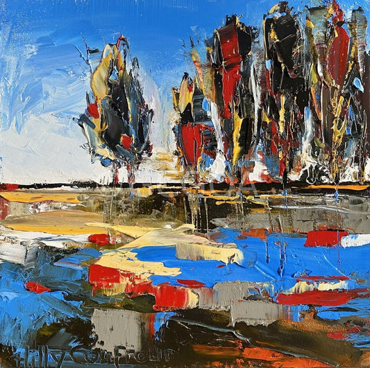 Farm Landscape 18 - Gold Coast Gallery Of ArtHilly Coufreur