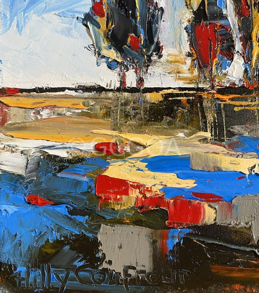 Farm Landscape 18 - Gold Coast Gallery Of ArtHilly Coufreur