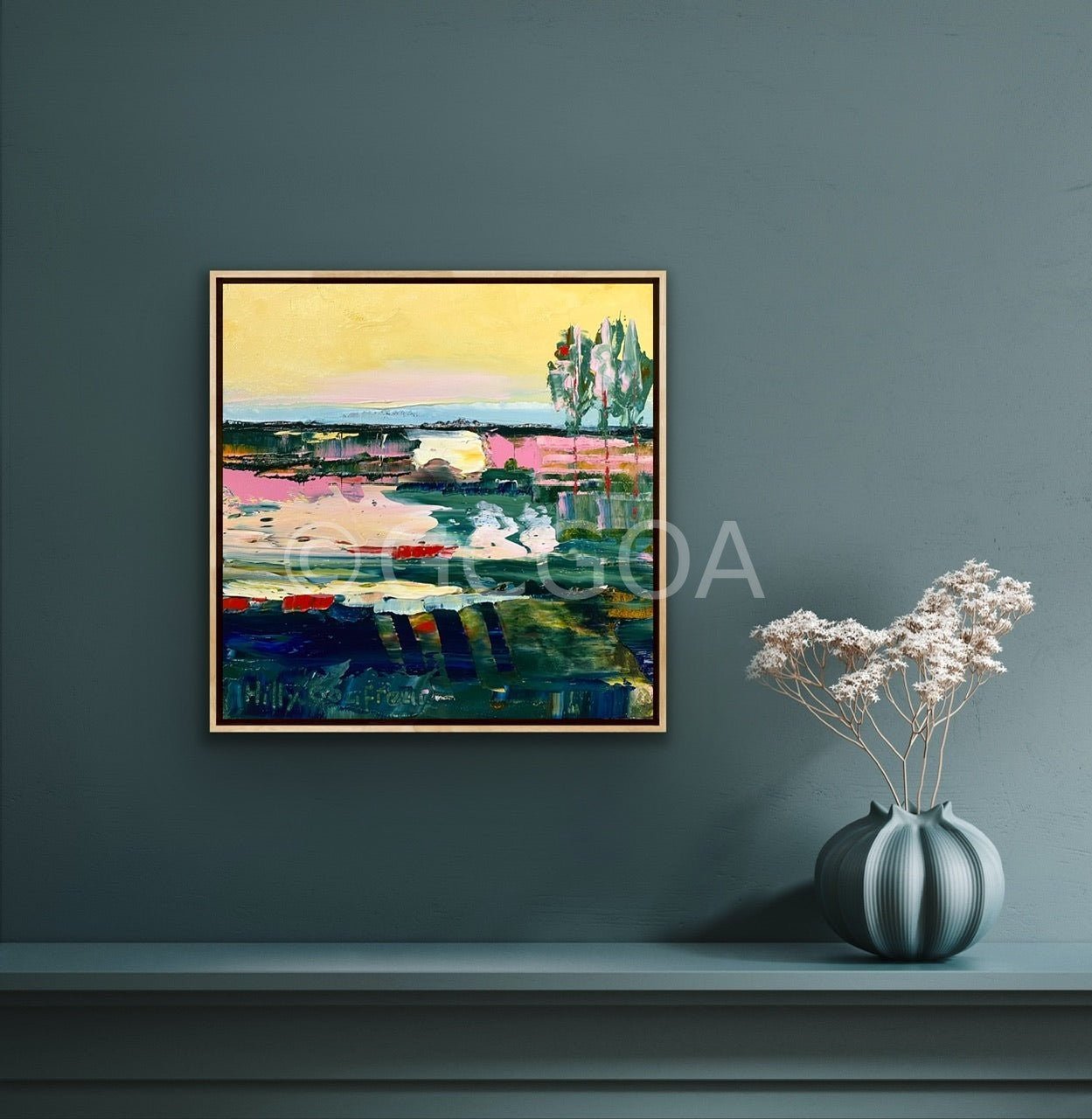Farm Landscape 21 - Gold Coast Gallery Of ArtHilly Coufreur