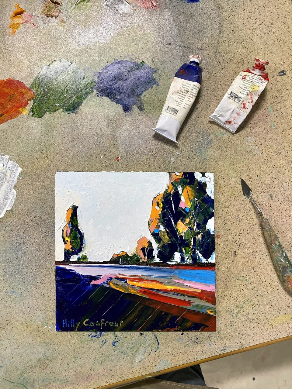 Farm Landscape 25 - Gold Coast Gallery Of ArtHilly Coufreur