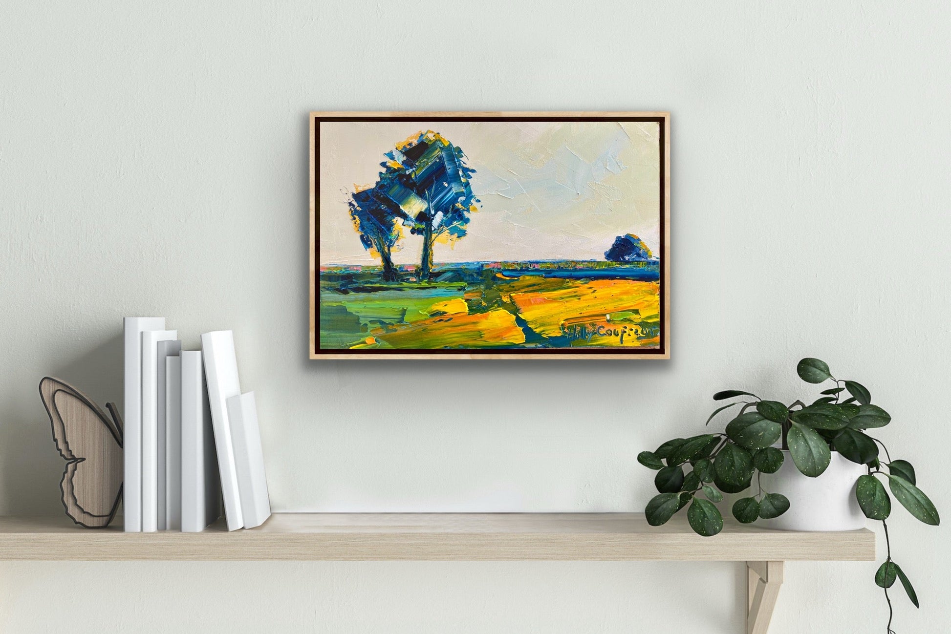 Farm Landscape 27 - Plein Air - Gold Coast Gallery Of ArtHilly Coufreur