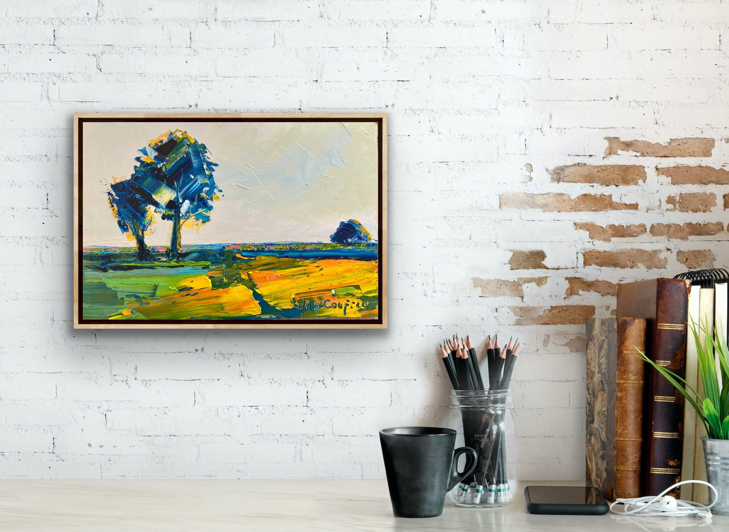 Farm Landscape 27 - Plein Air - Gold Coast Gallery Of ArtHilly Coufreur