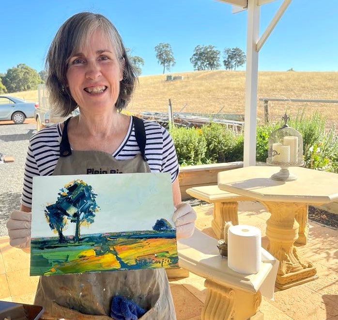 Farm Landscape 27 - Plein Air - Gold Coast Gallery Of ArtHilly Coufreur