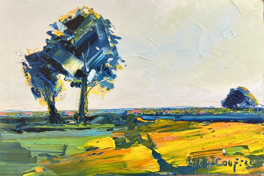 Farm Landscape 27 - Plein Air - Gold Coast Gallery Of ArtHilly Coufreur