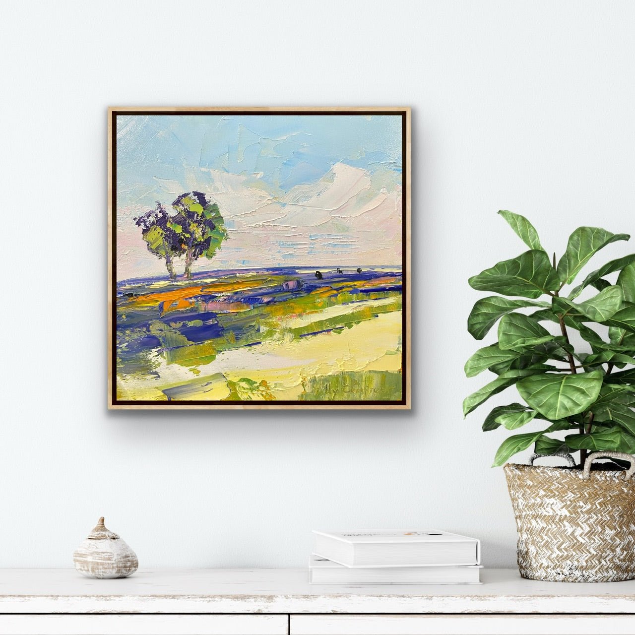 Farm Landscape 30 - Plein Air - Gold Coast Gallery Of ArtHilly Coufreur