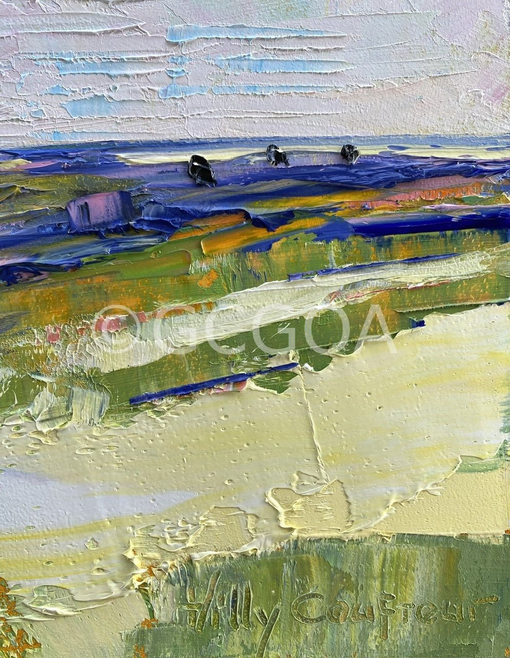 Farm Landscape 30 - Plein Air - Gold Coast Gallery Of ArtHilly Coufreur
