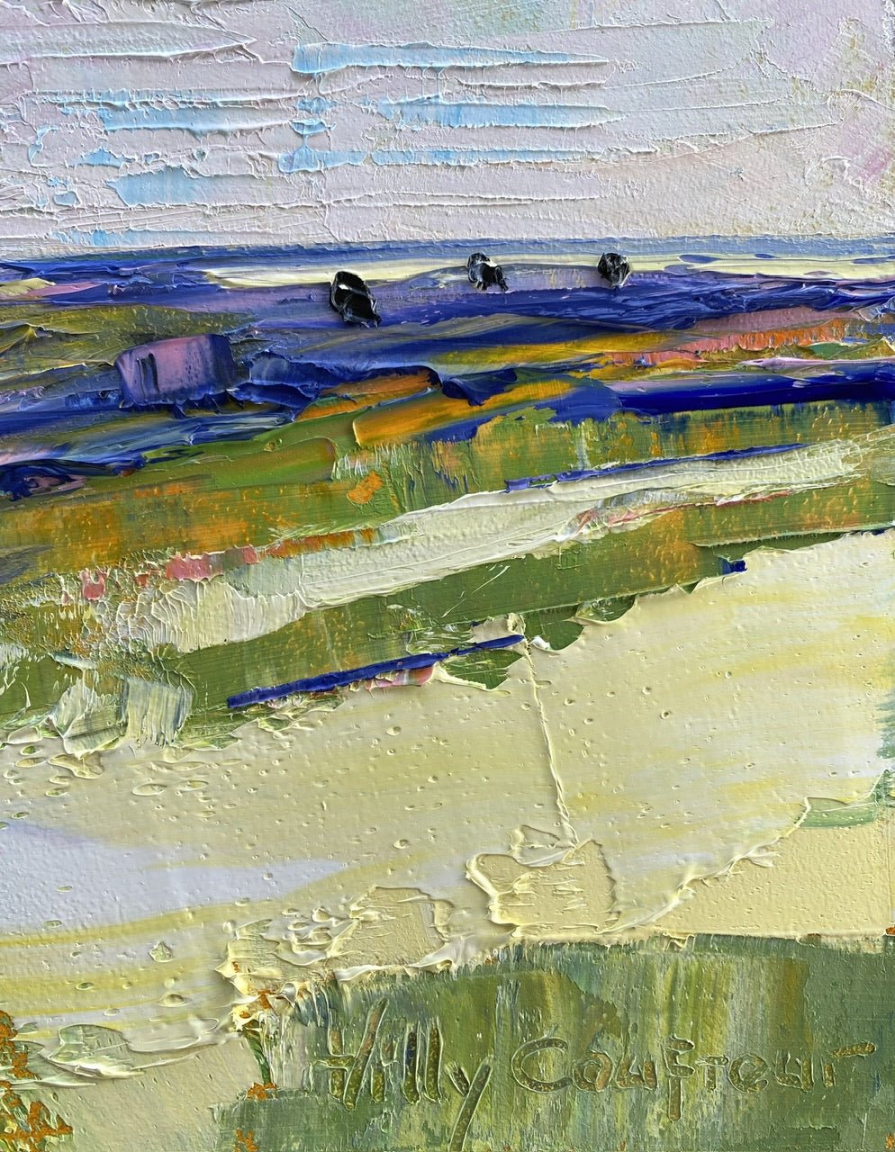 Farm Landscape 30 - Plein Air - Gold Coast Gallery Of ArtHilly Coufreur