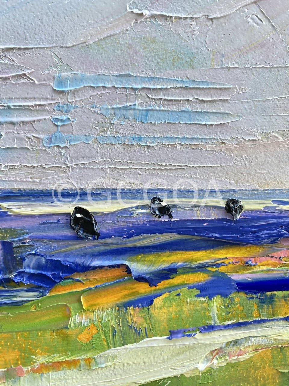 Farm Landscape 30 - Plein Air - Gold Coast Gallery Of ArtHilly Coufreur