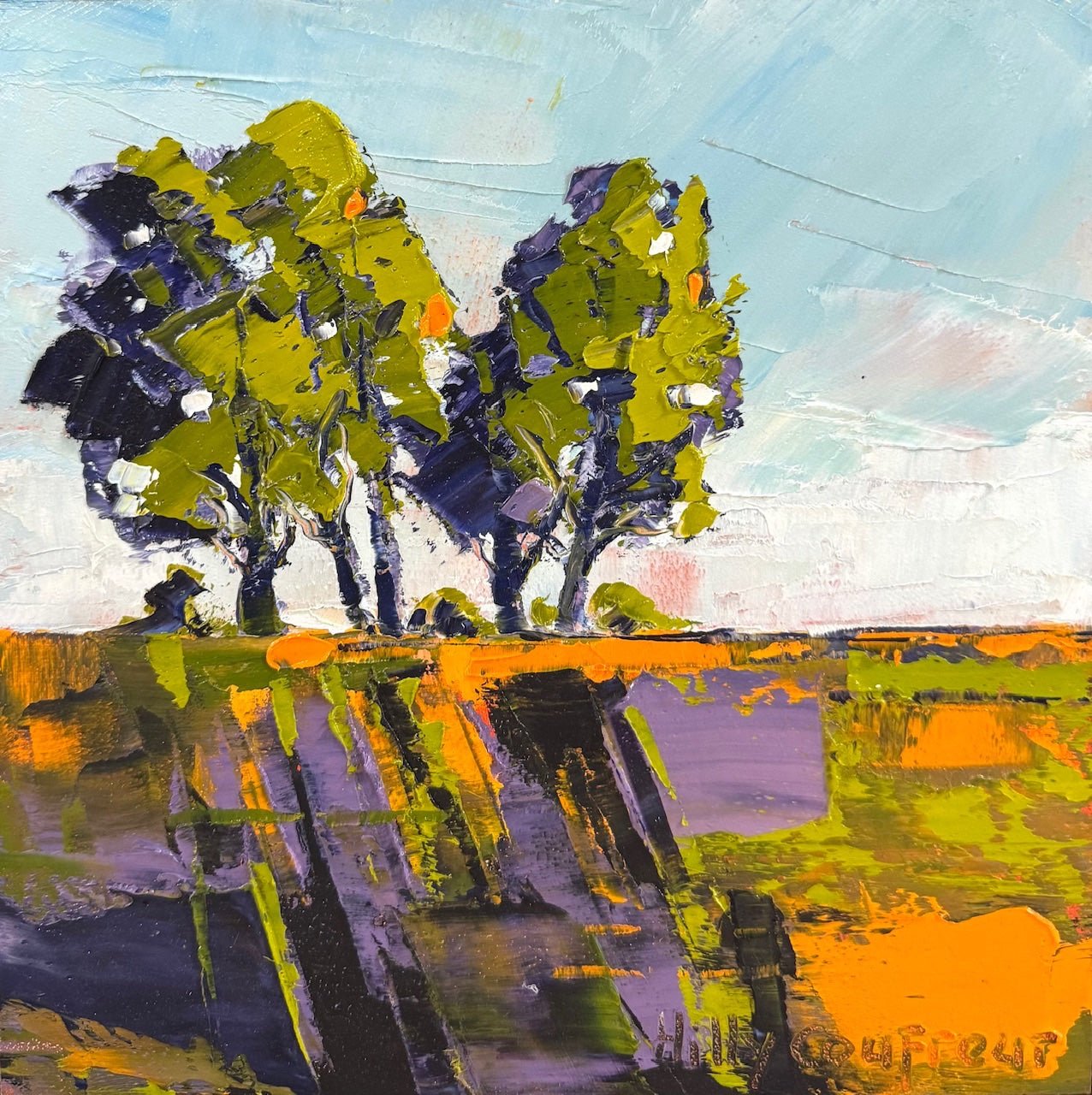 Farm Landscape 32 - Gold Coast Gallery Of ArtHilly Coufreur