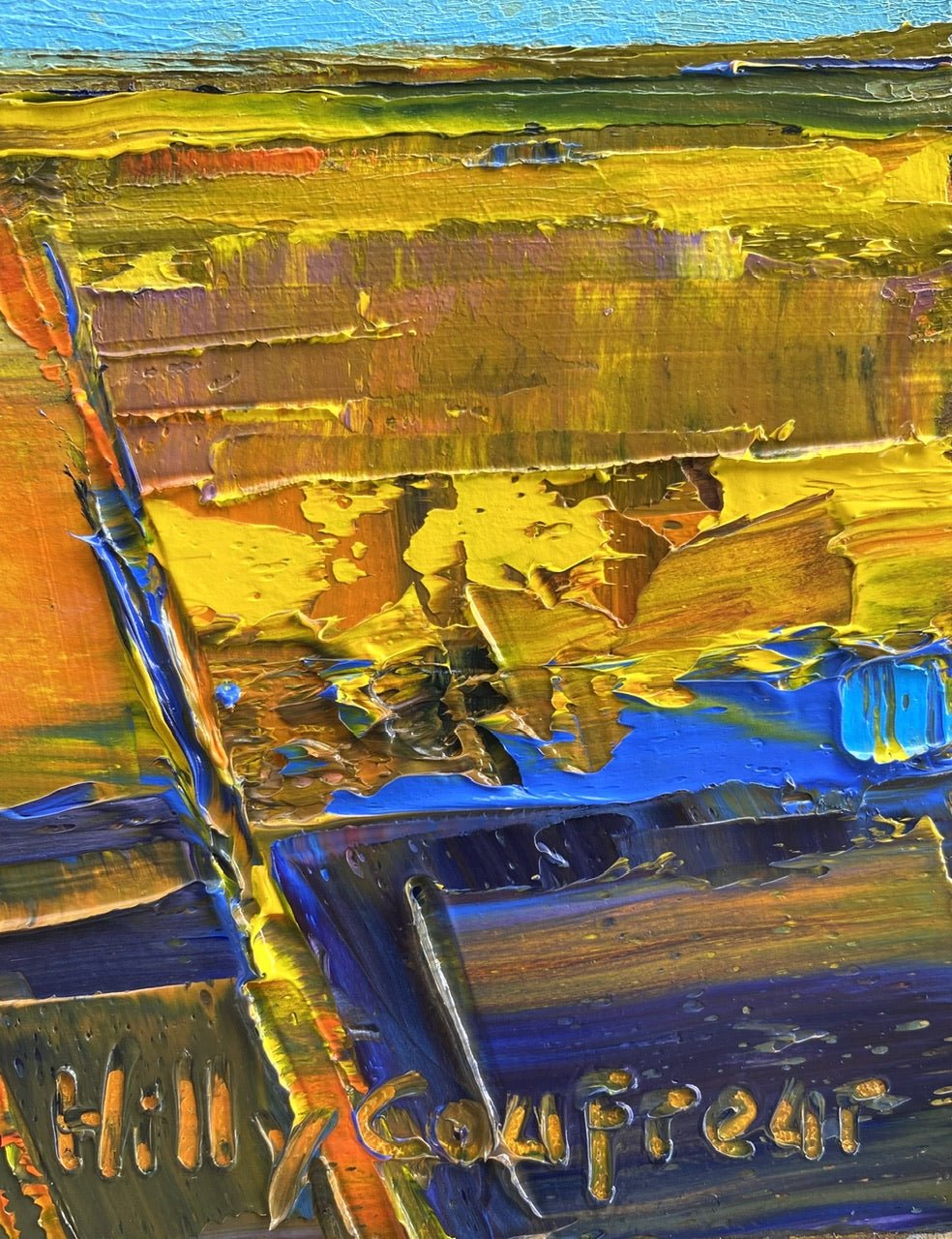 Farm Landscape 33 - Plein Air - Gold Coast Gallery Of ArtHilly Coufreur