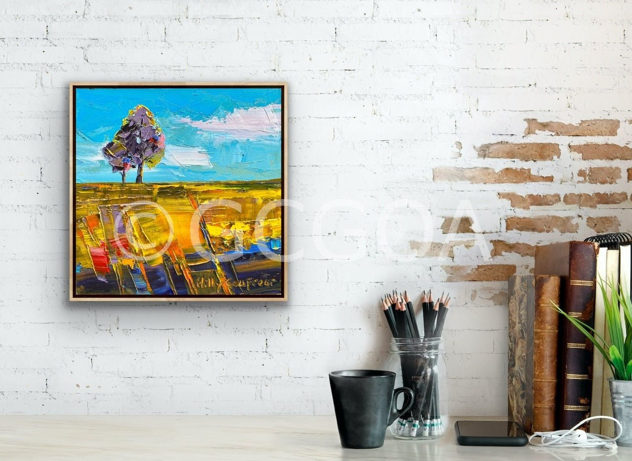 Farm Landscape 33 - Plein Air - Gold Coast Gallery Of ArtHilly Coufreur
