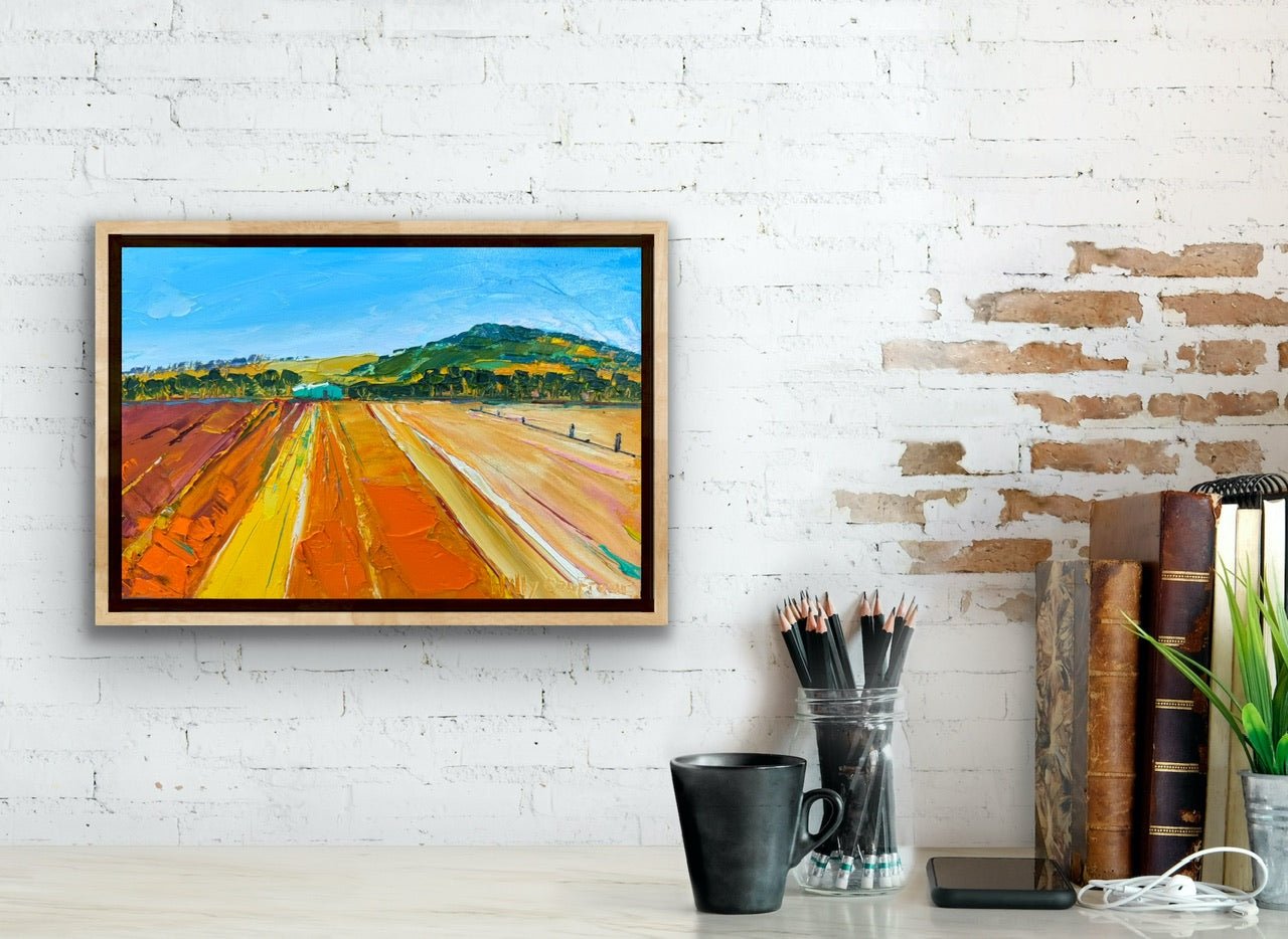 Farm Landscape 34 - Plein Air - Gold Coast Gallery Of ArtHilly Coufreur