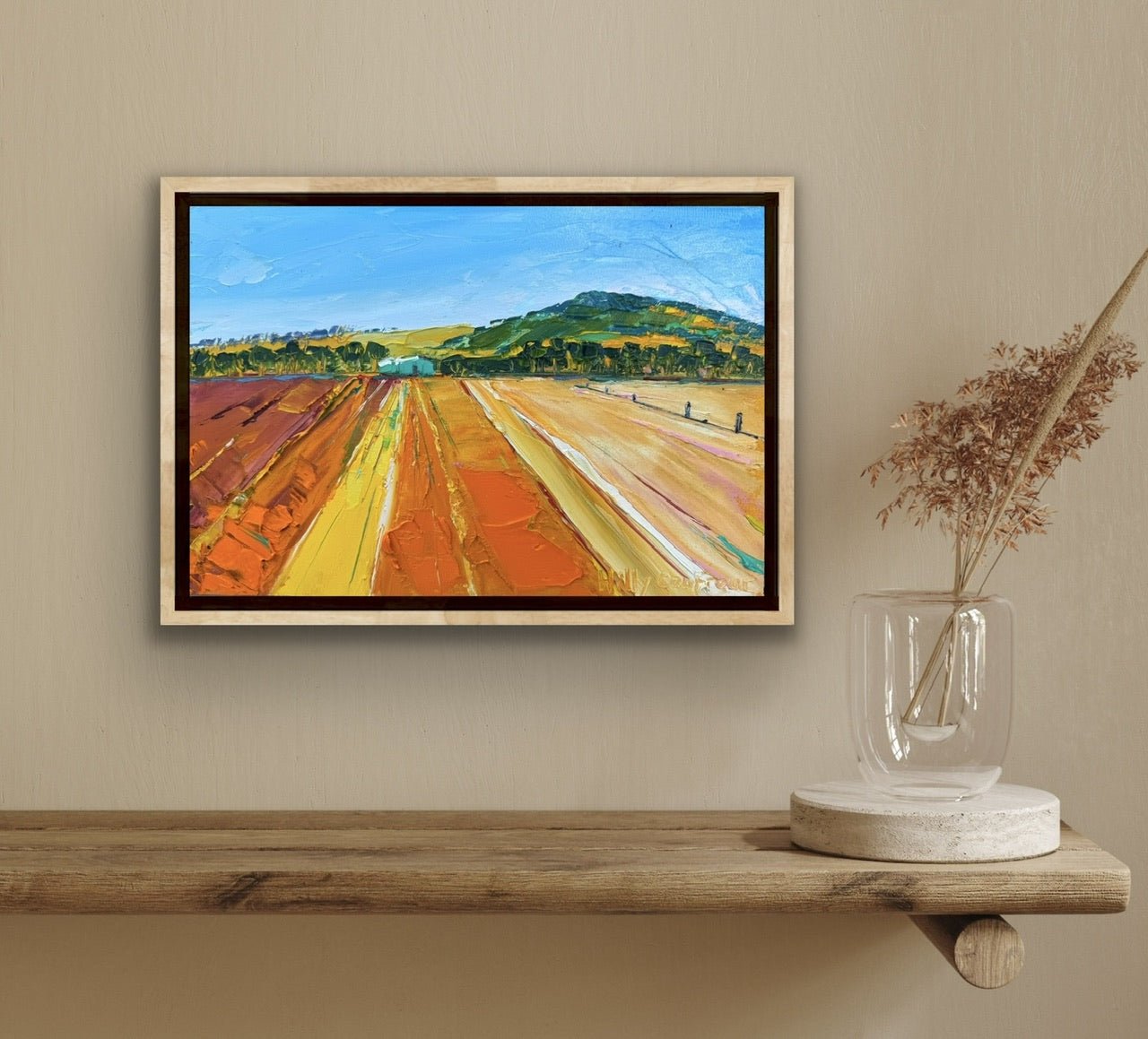 Farm Landscape 34 - Plein Air - Gold Coast Gallery Of ArtHilly Coufreur