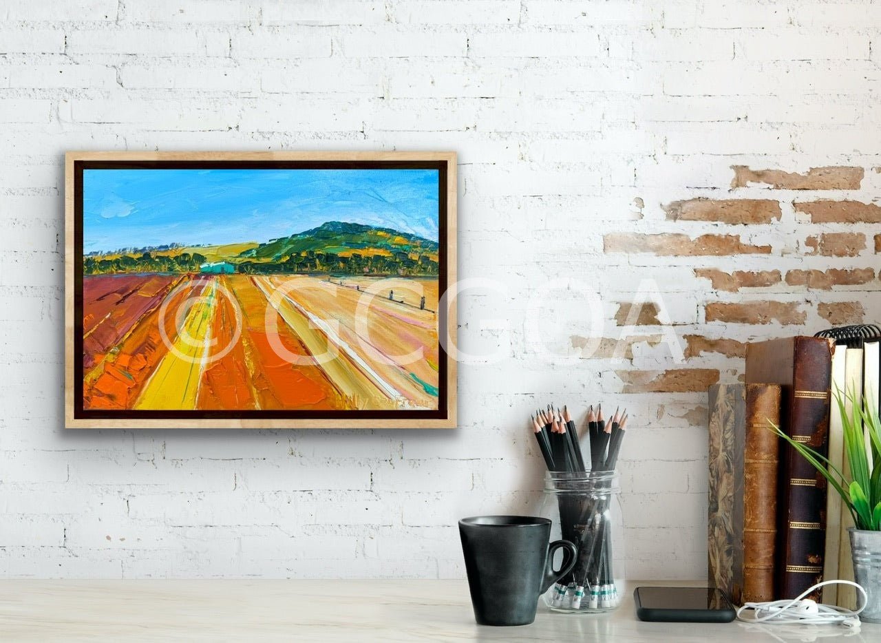 Farm Landscape 34 - Plein Air - Gold Coast Gallery Of ArtHilly Coufreur