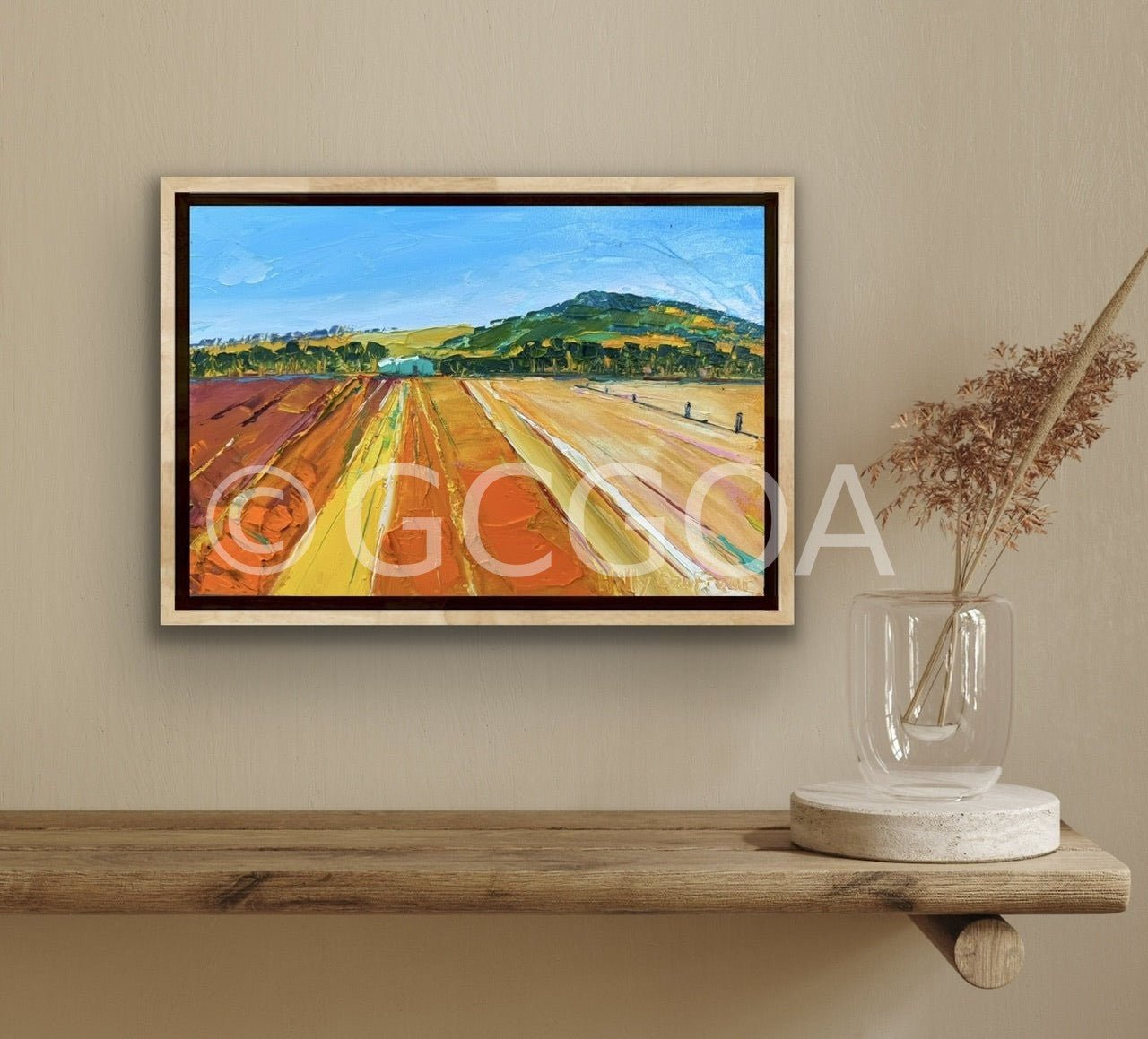Farm Landscape 34 - Plein Air - Gold Coast Gallery Of ArtHilly Coufreur
