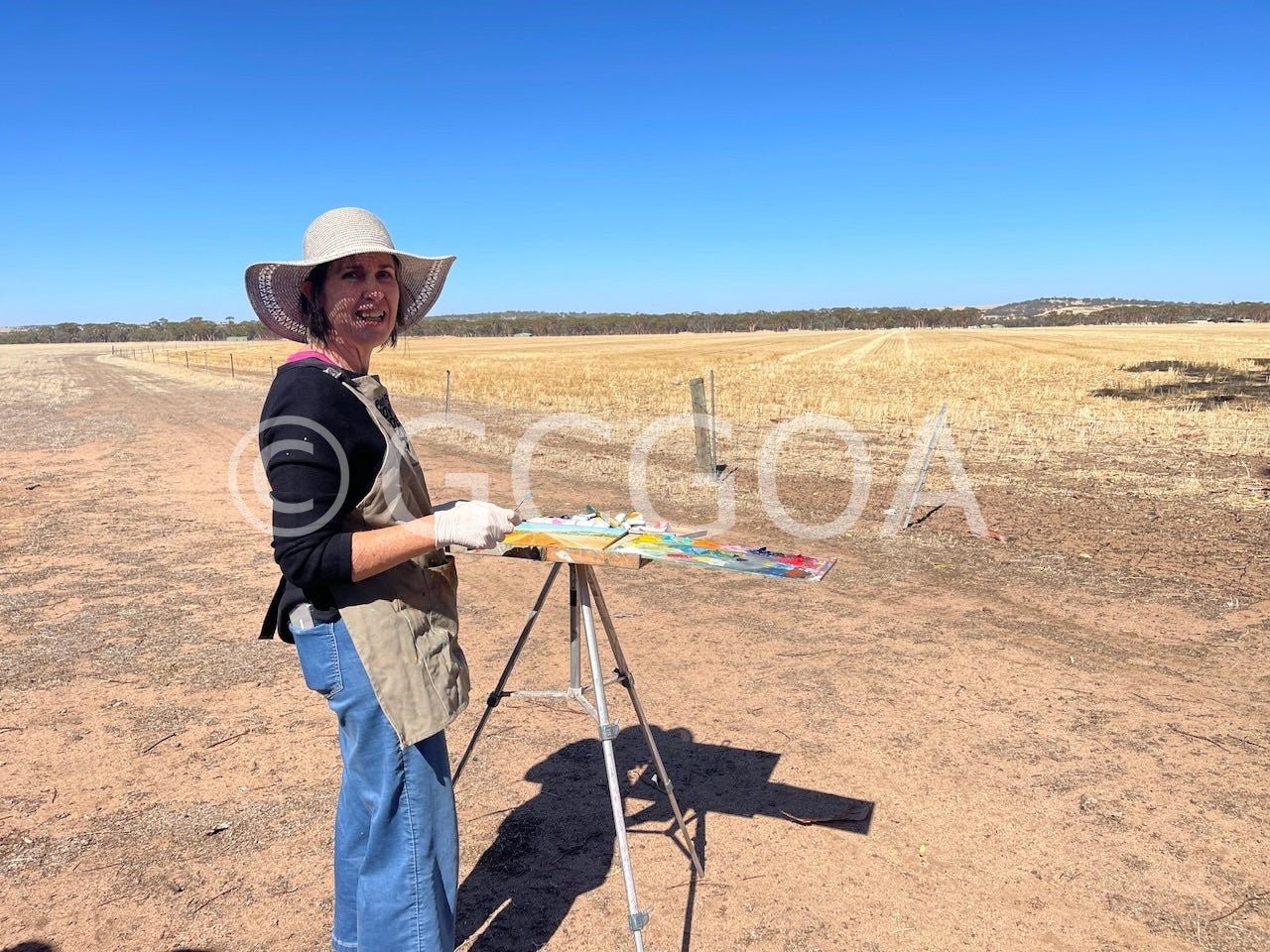 Farm Landscape 34 - Plein Air - Gold Coast Gallery Of ArtHilly Coufreur