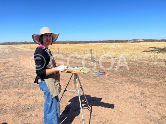 Farm Landscape 34 - Plein Air - Gold Coast Gallery Of ArtHilly Coufreur