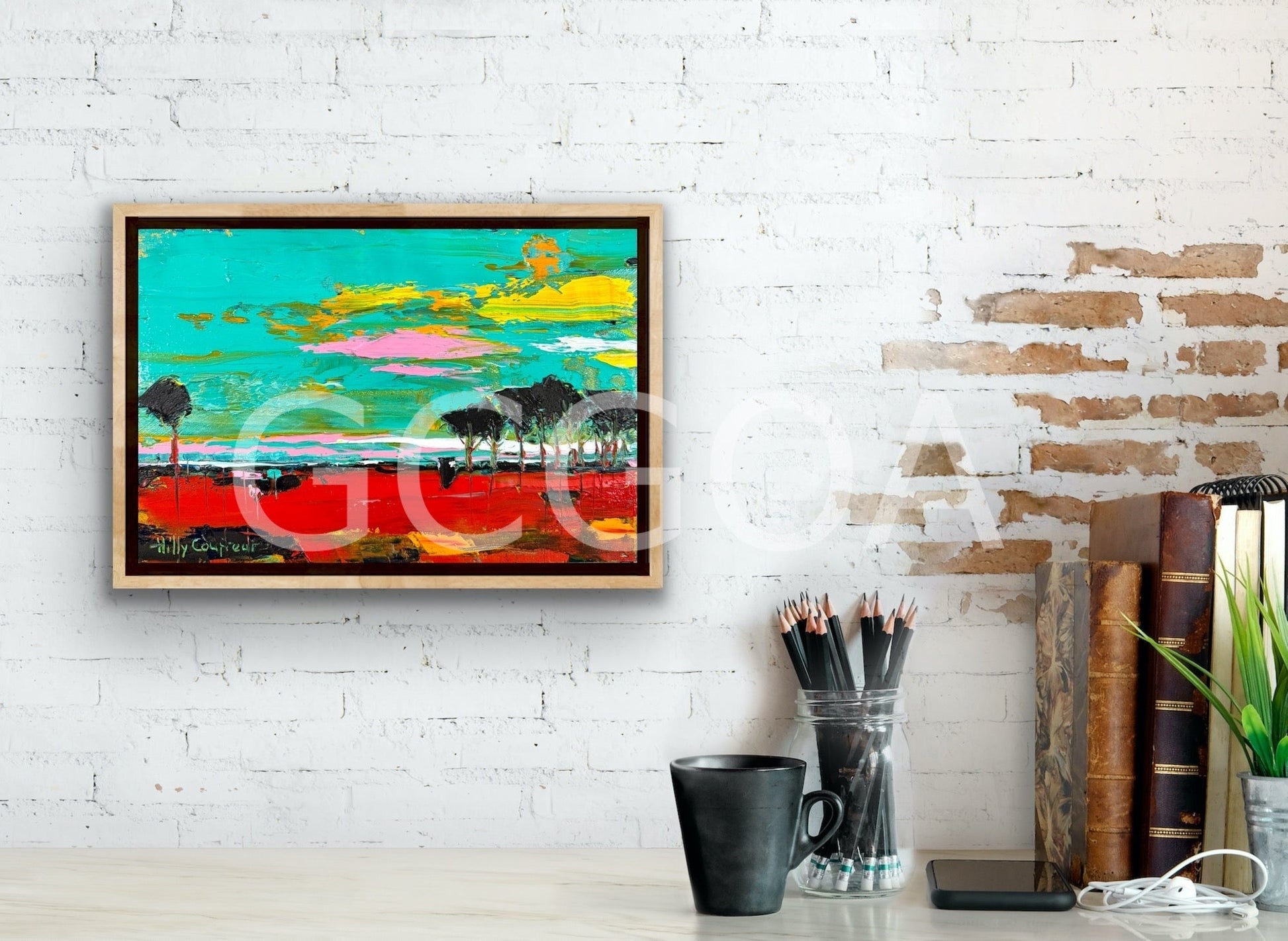 Farm Landscape 35 - Gold Coast Gallery Of ArtHilly Coufreur