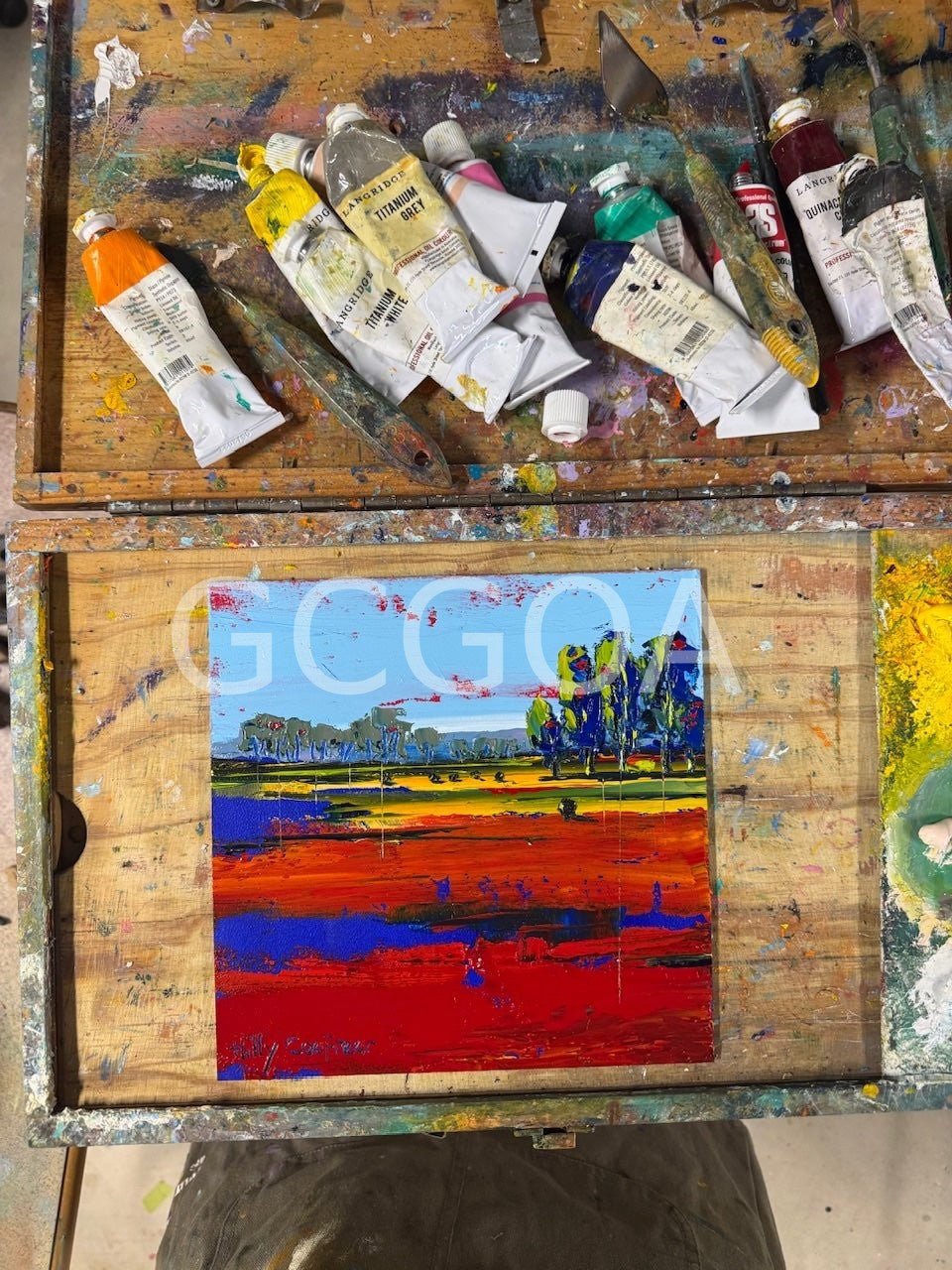 Farm Landscape 36 - Gold Coast Gallery Of ArtHilly Coufreur